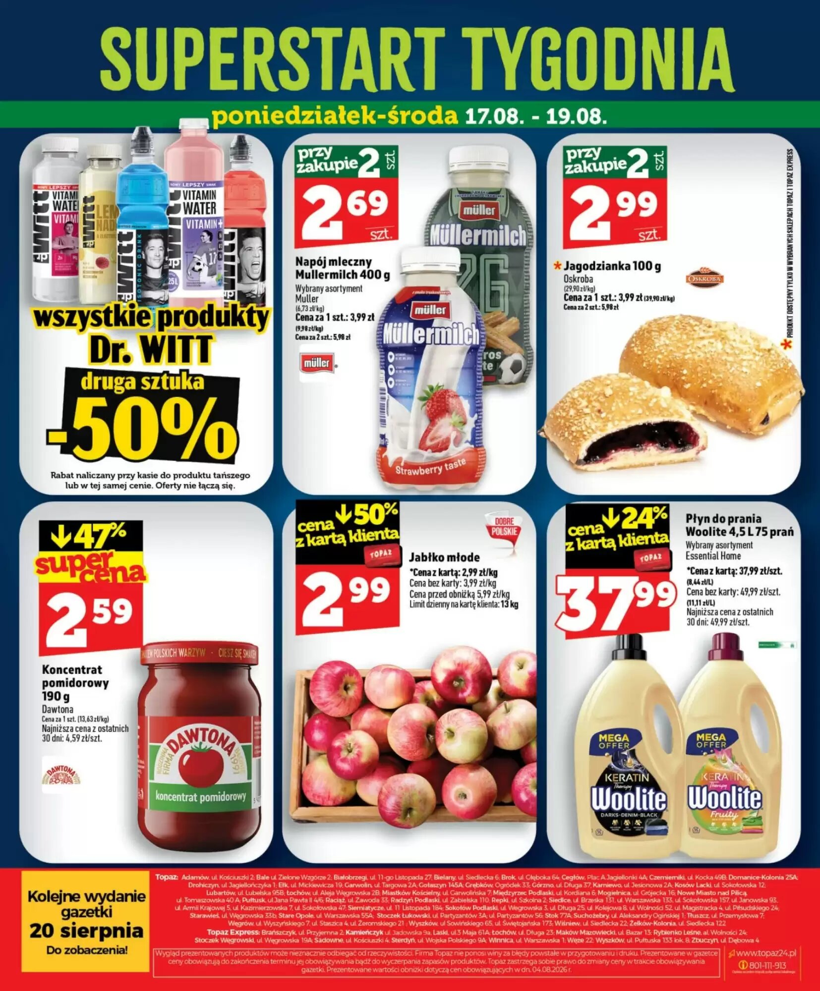 Gazetka promocyjna Topaz  ważna od 13.08.2026 - Strona 56.