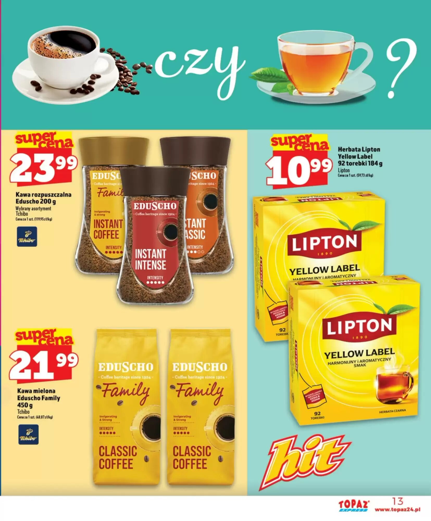 Gazetka promocyjna Topaz Express  ważna od 13.08.2026 - Strona 13.