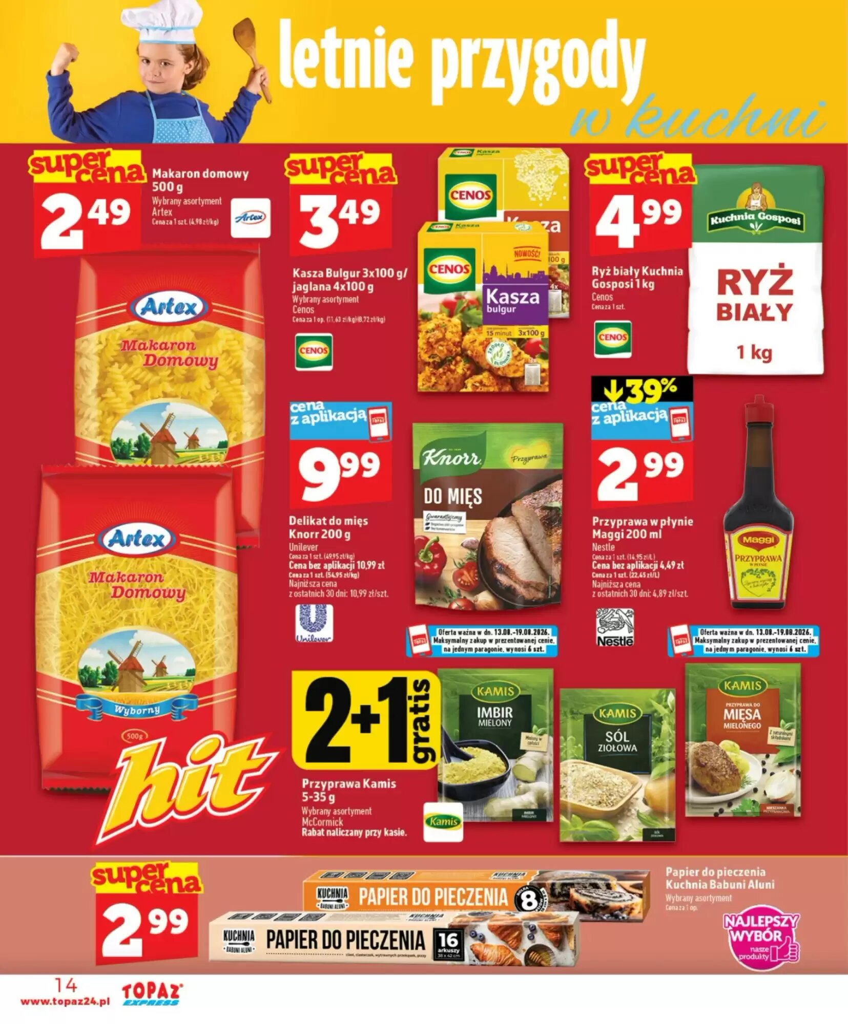 Gazetka promocyjna Topaz Express  ważna od 13.08.2026 - Strona 14.