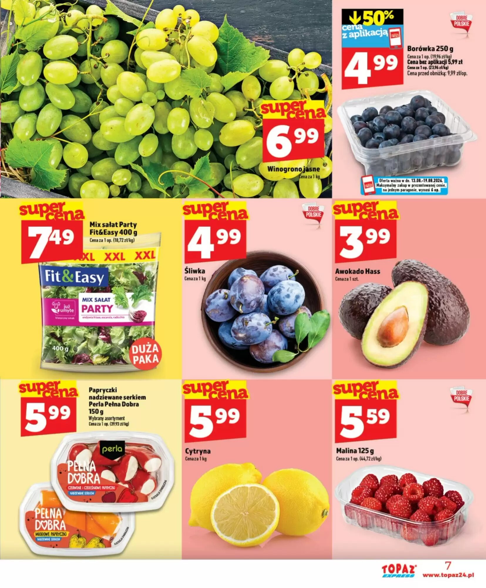 Gazetka promocyjna Topaz Express  ważna od 13.08.2026 - Strona 7.
