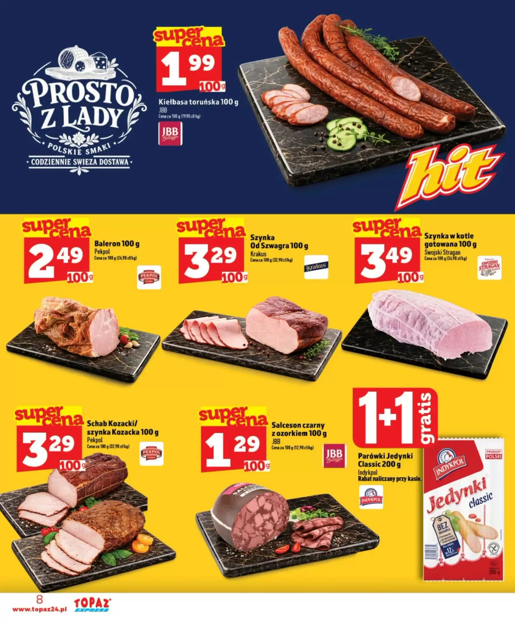 Gazetka promocyjna Topaz Express  ważna od 13.08.2026 - Strona 8.
