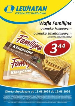 Gazetka promocyjna Lewiatan  ważna od 13.08.2026