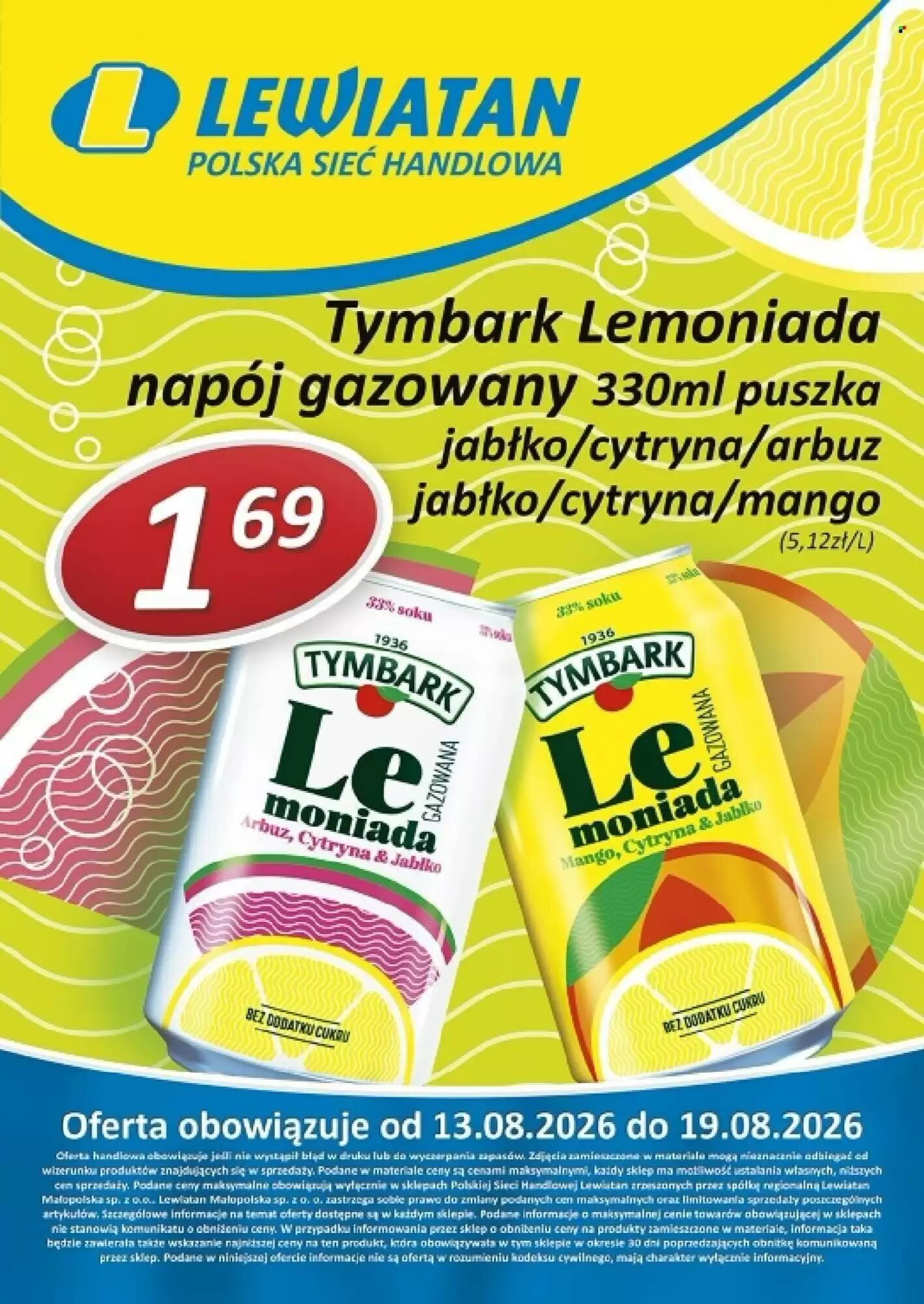 Gazetka promocyjna Lewiatan  ważna od 13.08.2026 - Strona 4.