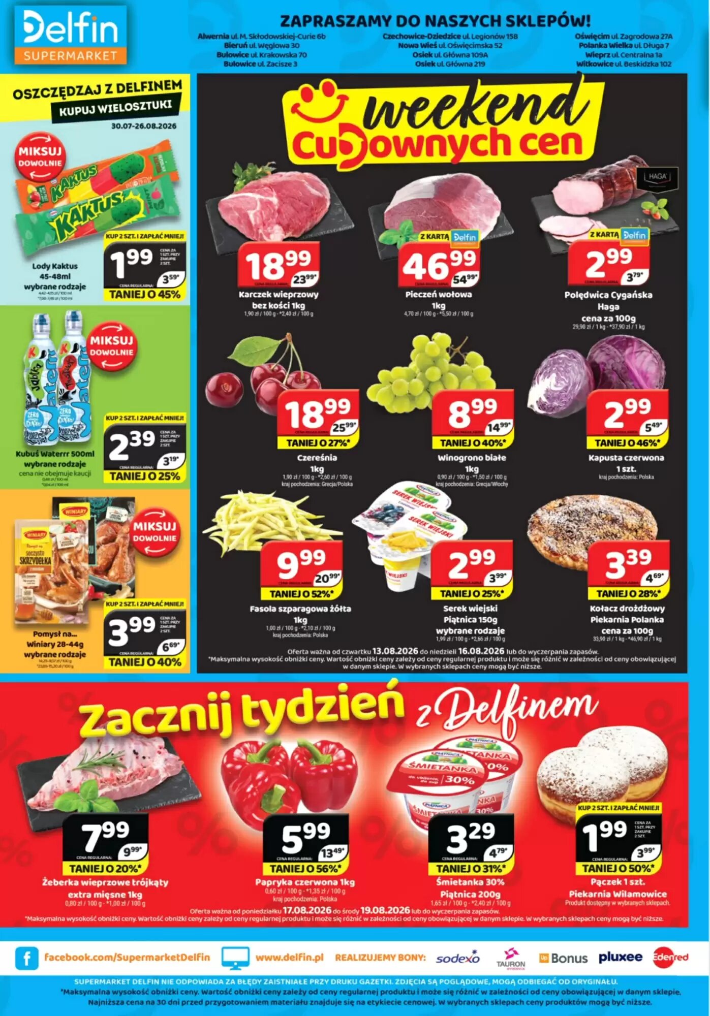 Gazetka promocyjna Delfin  ważna od 13.08.2026 - Strona 8.
