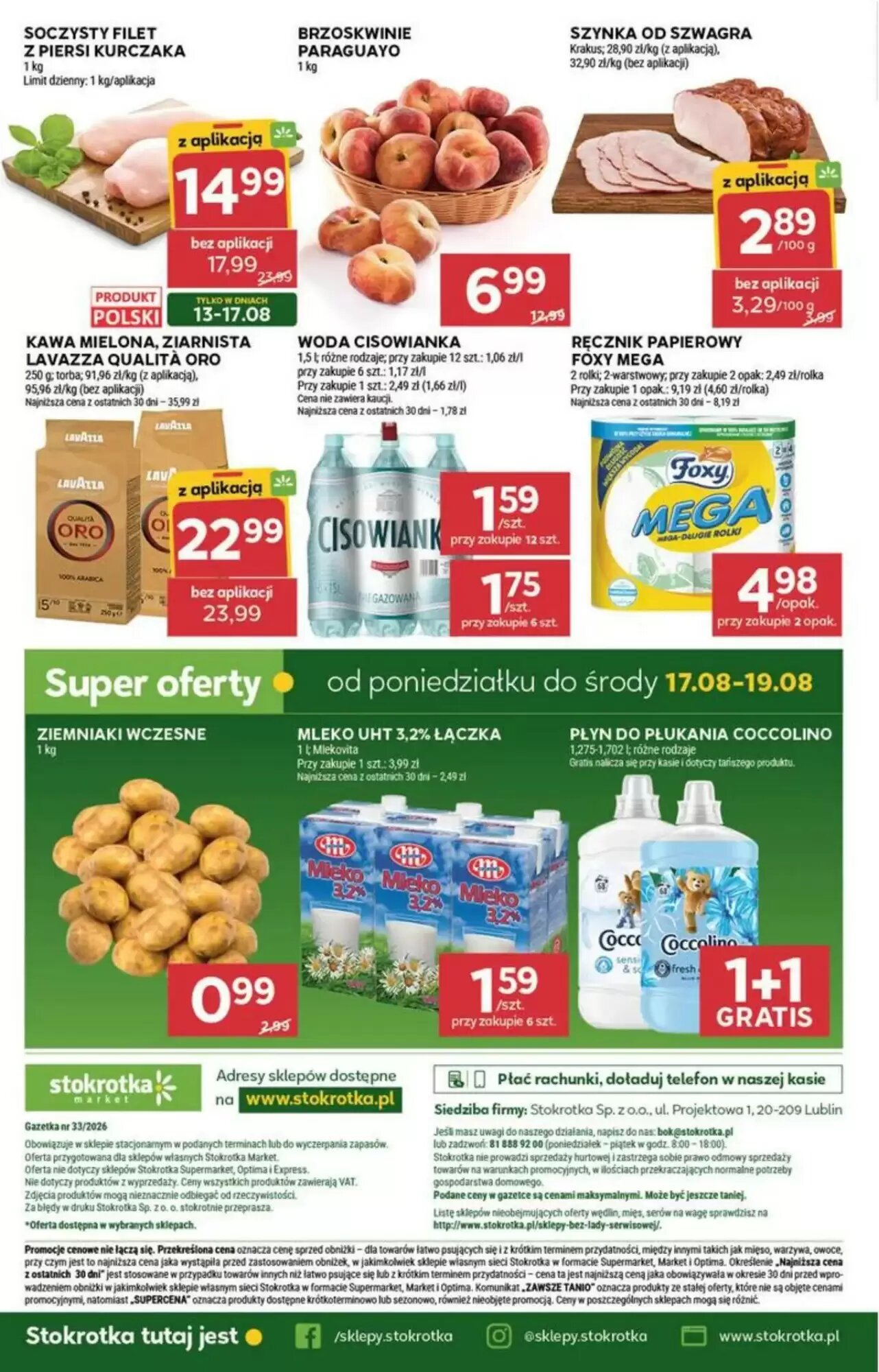 Gazetka promocyjna Stokrotka Market  ważna od 13.08.2026 - Strona 34.