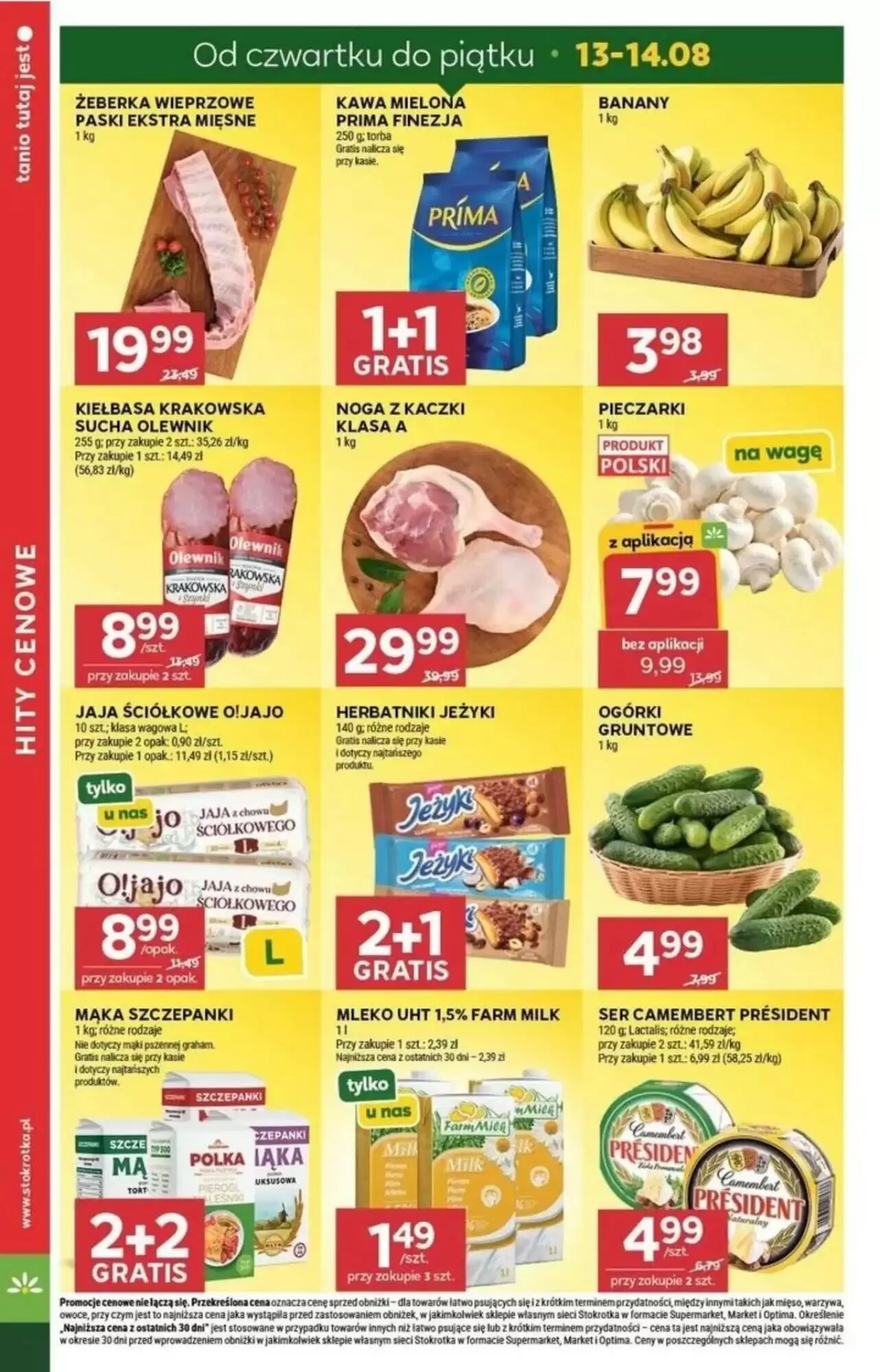 Gazetka promocyjna Stokrotka Market  ważna od 13.08.2026 - Strona 4.