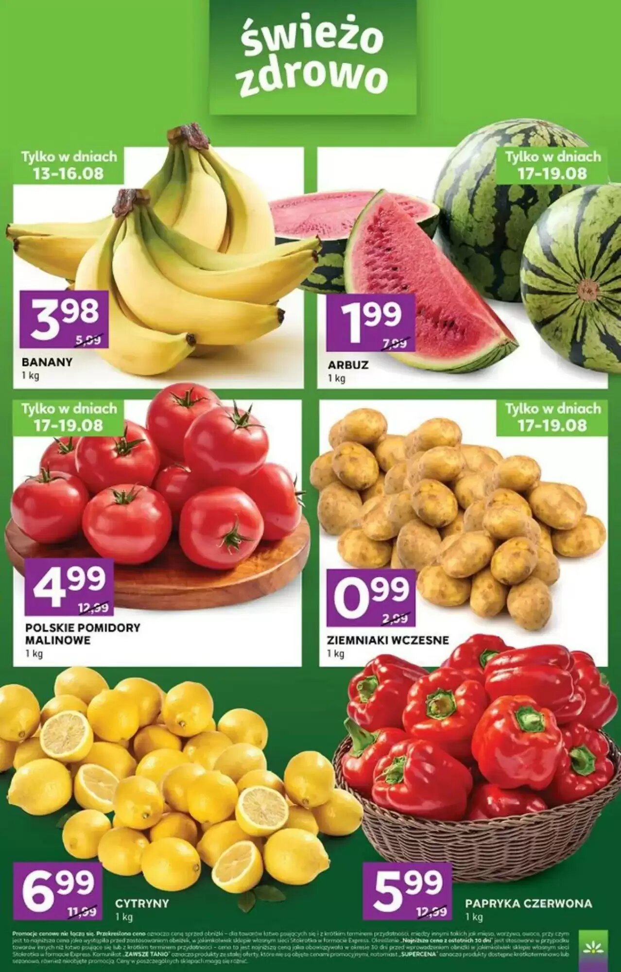 Gazetka promocyjna Stokrotka Express ważna od 13.08.2026 - Strona 1.
