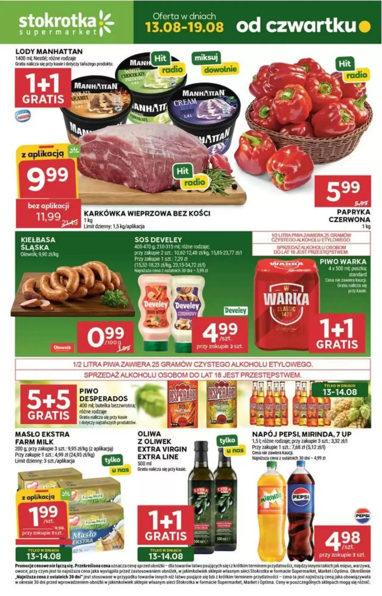 Gazetka promocyjna Stokrotka ważna od 13.08.2026 - Strona 1.