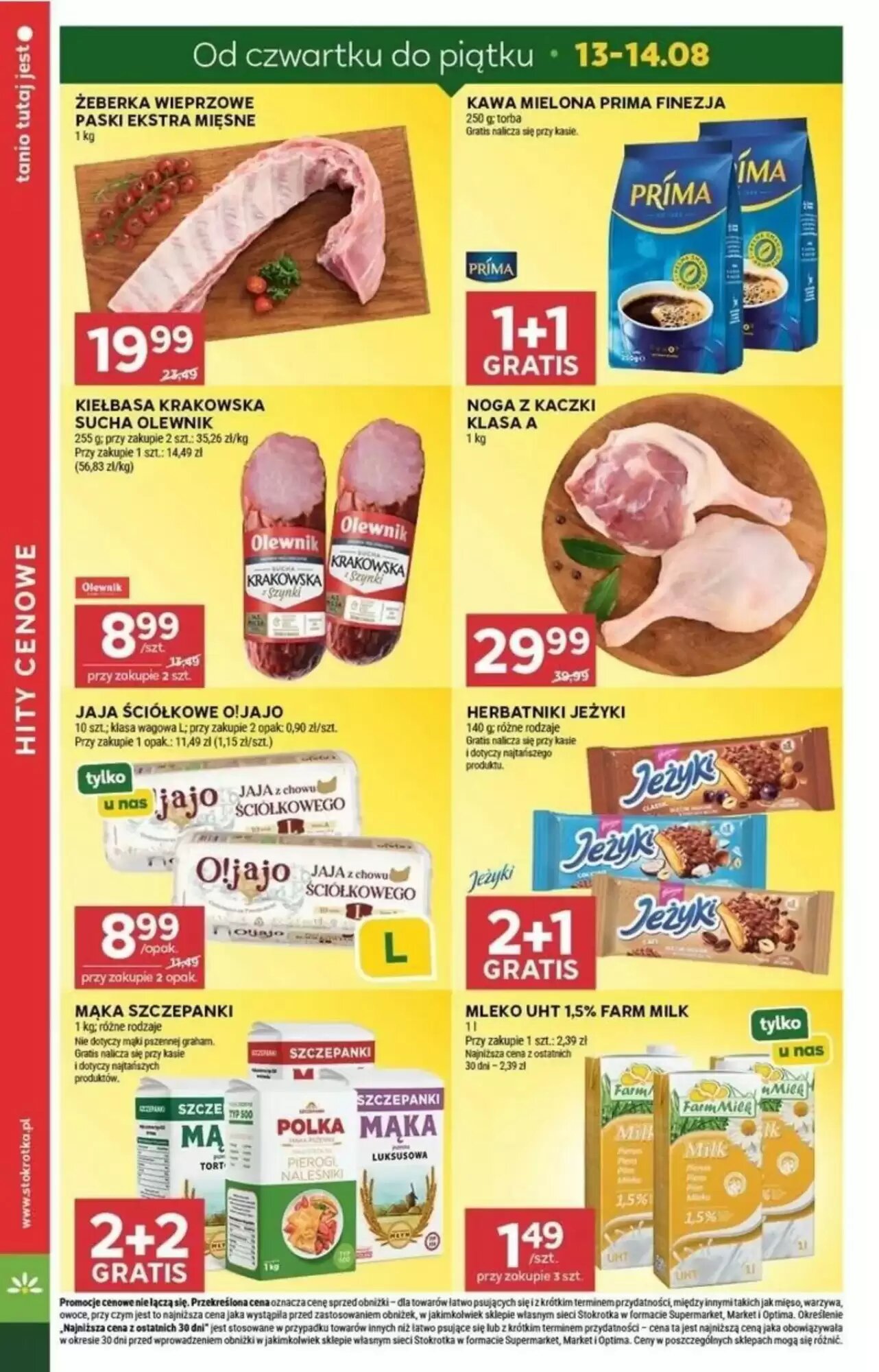 Gazetka promocyjna Stokrotka  ważna od 13.08.2026 - Strona 4.