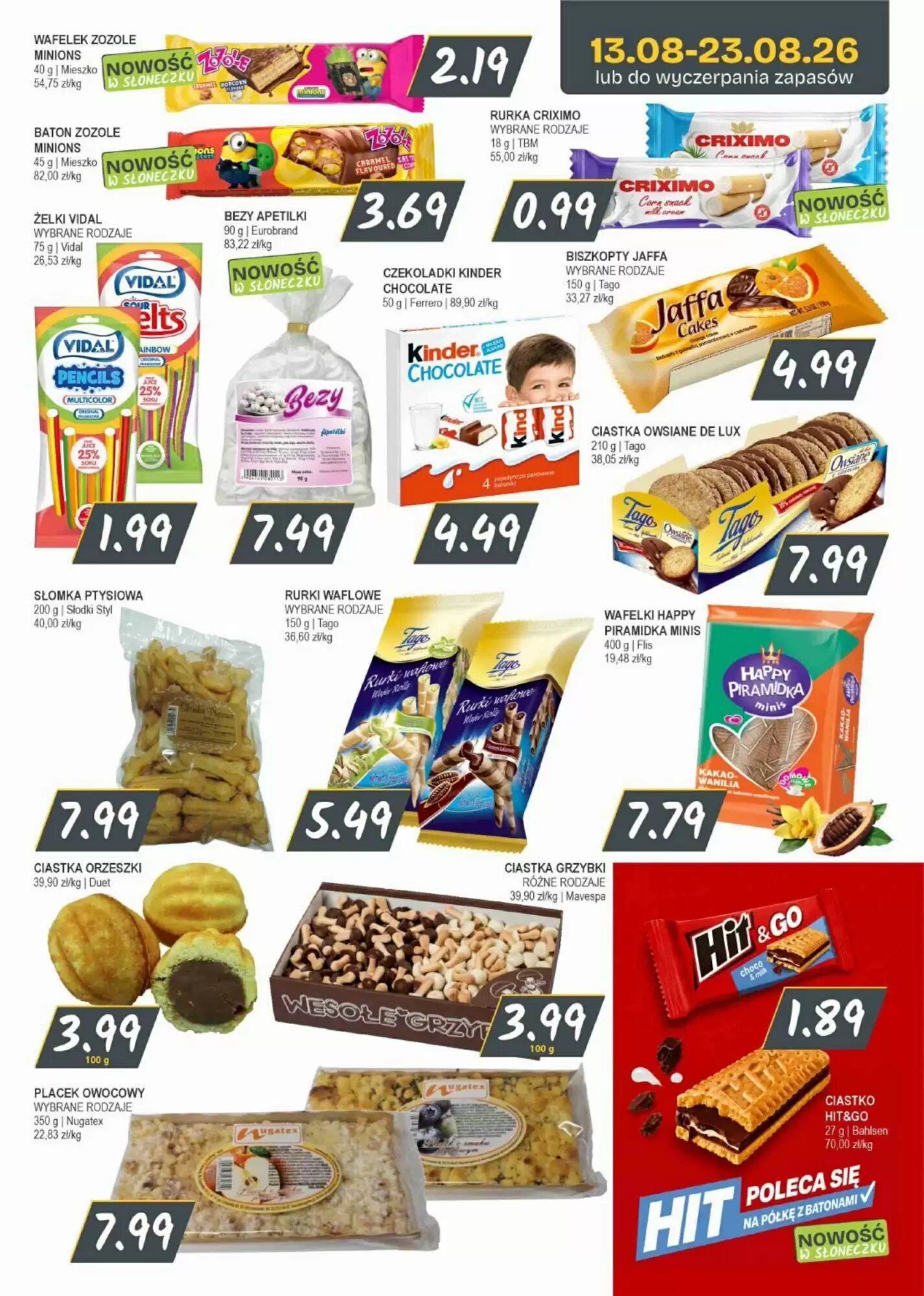 Gazetka promocyjna Słoneczko  ważna od 13.08.2026 - Strona 12.