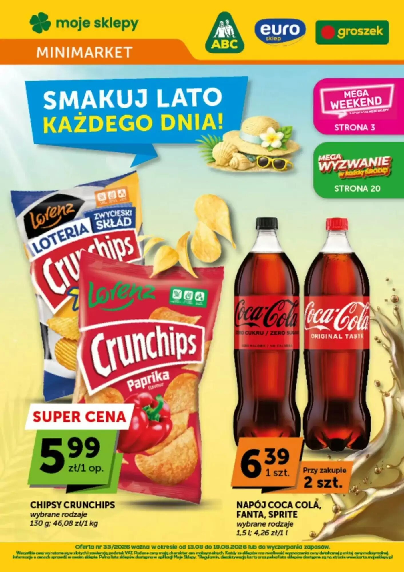Gazetka promocyjna Groszek  ważna od 13.08.2026 - Strona 1.