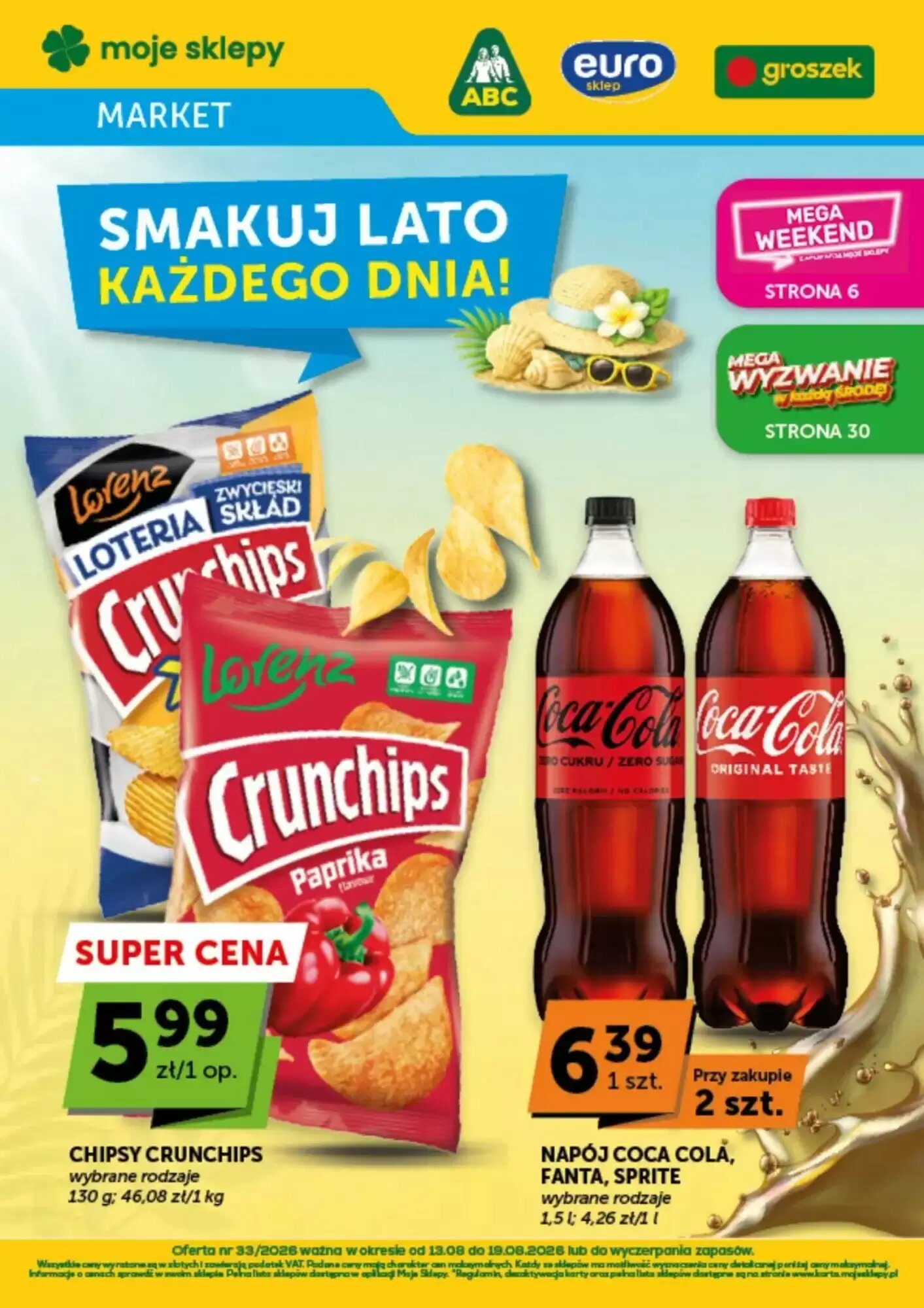 Gazetka promocyjna Groszek ważna od 13.08.2026 - Strona 1.