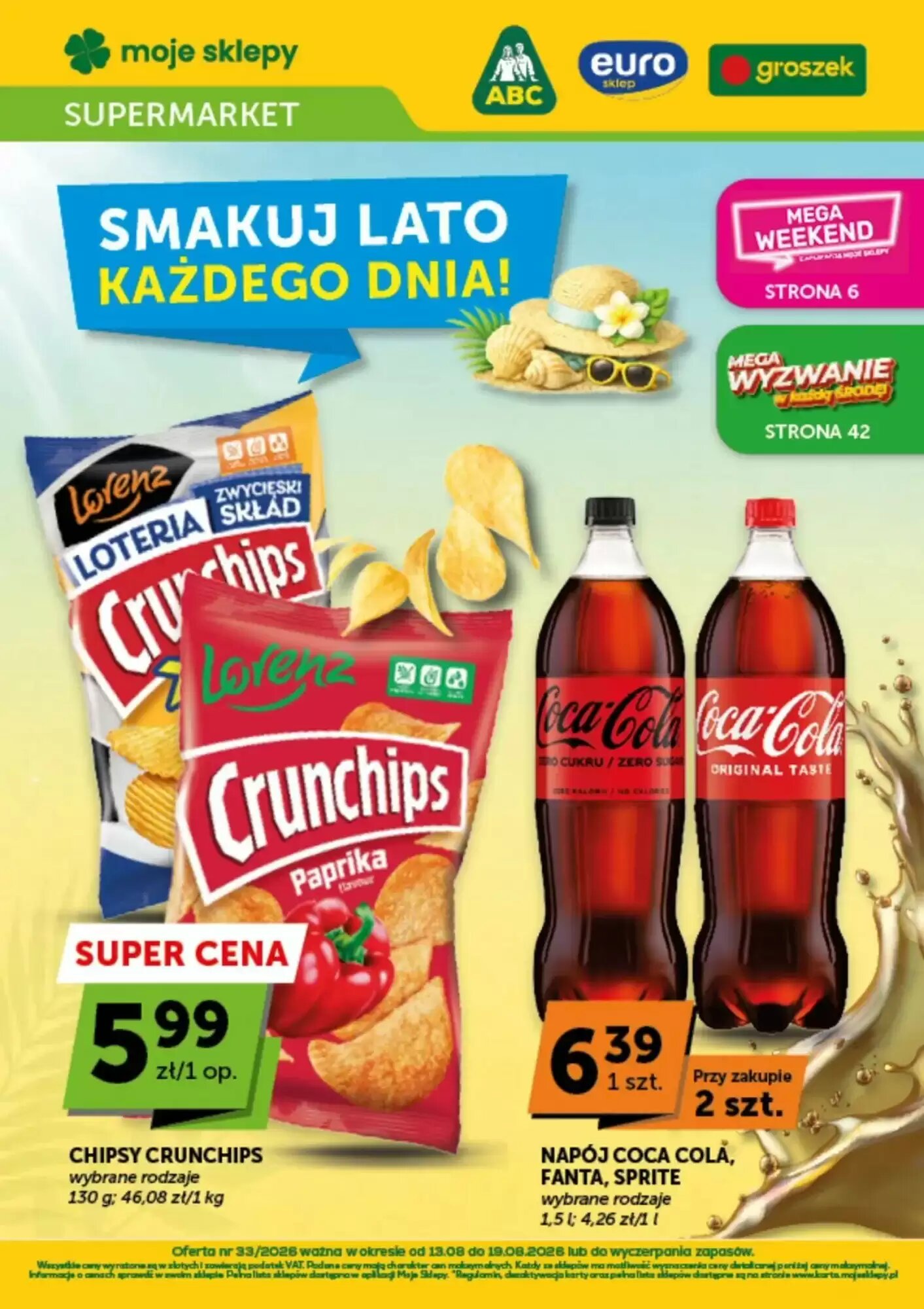 Gazetka promocyjna Groszek  ważna od 13.08.2026 - Strona 1.