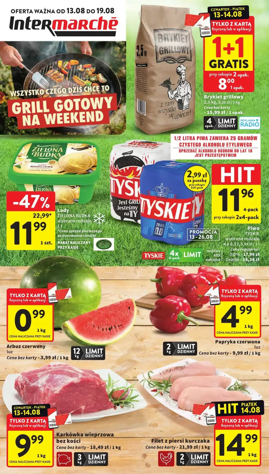 Gazetka promocyjna Intermarche  ważna od 13.08.2026 - Strona 1.