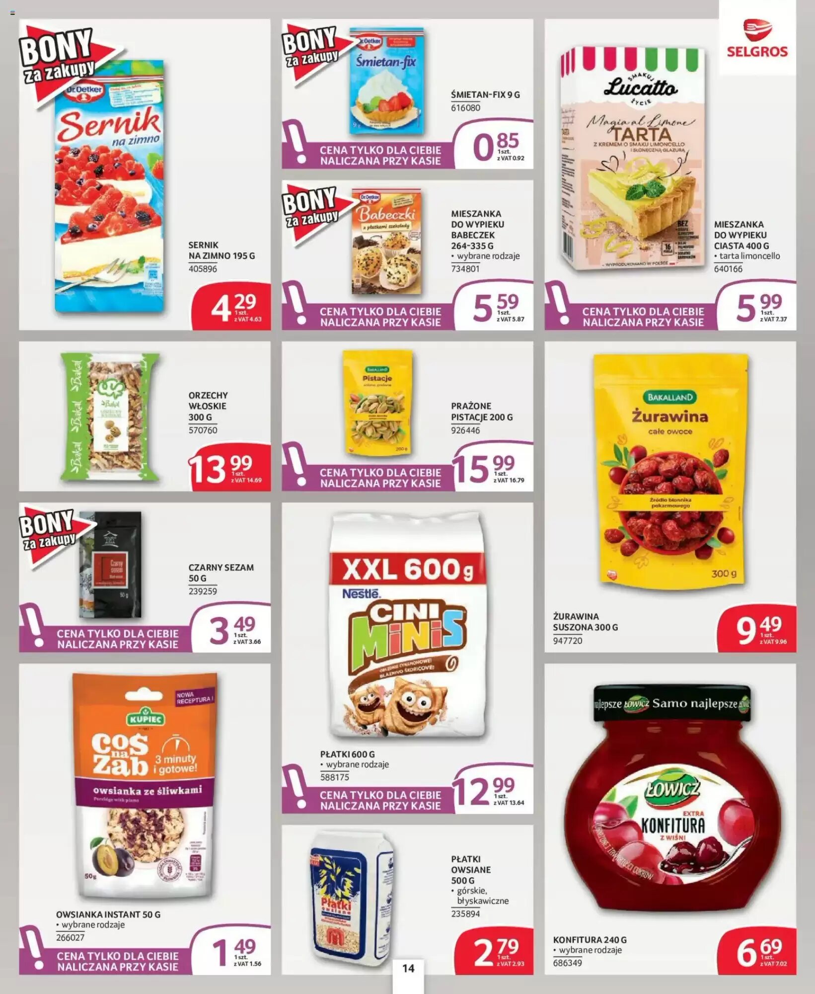 Gazetka promocyjna Selgros  ważna od 13.08.2026 - Strona 14.