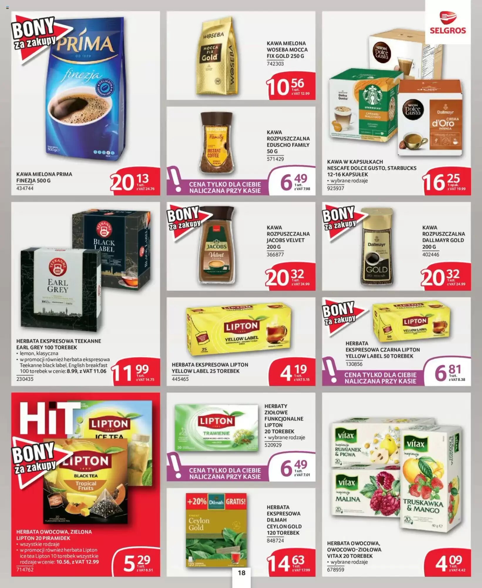 Gazetka promocyjna Selgros  ważna od 13.08.2026 - Strona 18.