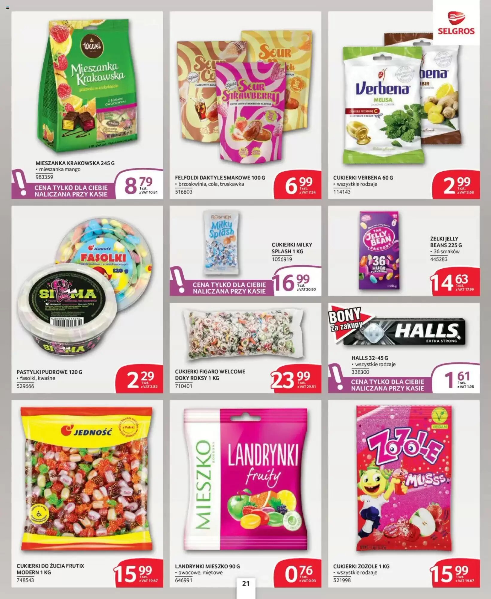 Gazetka promocyjna Selgros  ważna od 13.08.2026 - Strona 21.