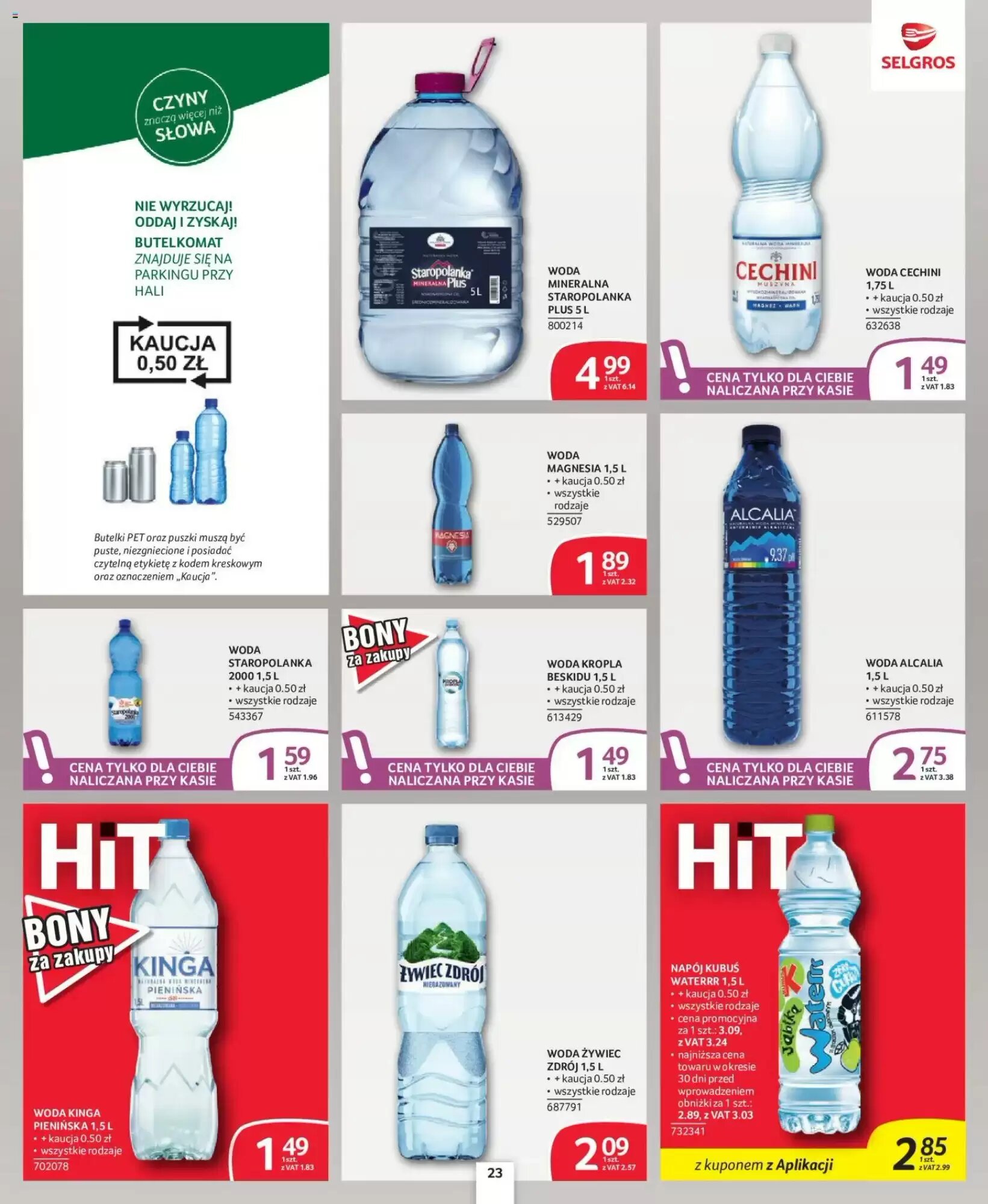 Gazetka promocyjna Selgros  ważna od 13.08.2026 - Strona 23.