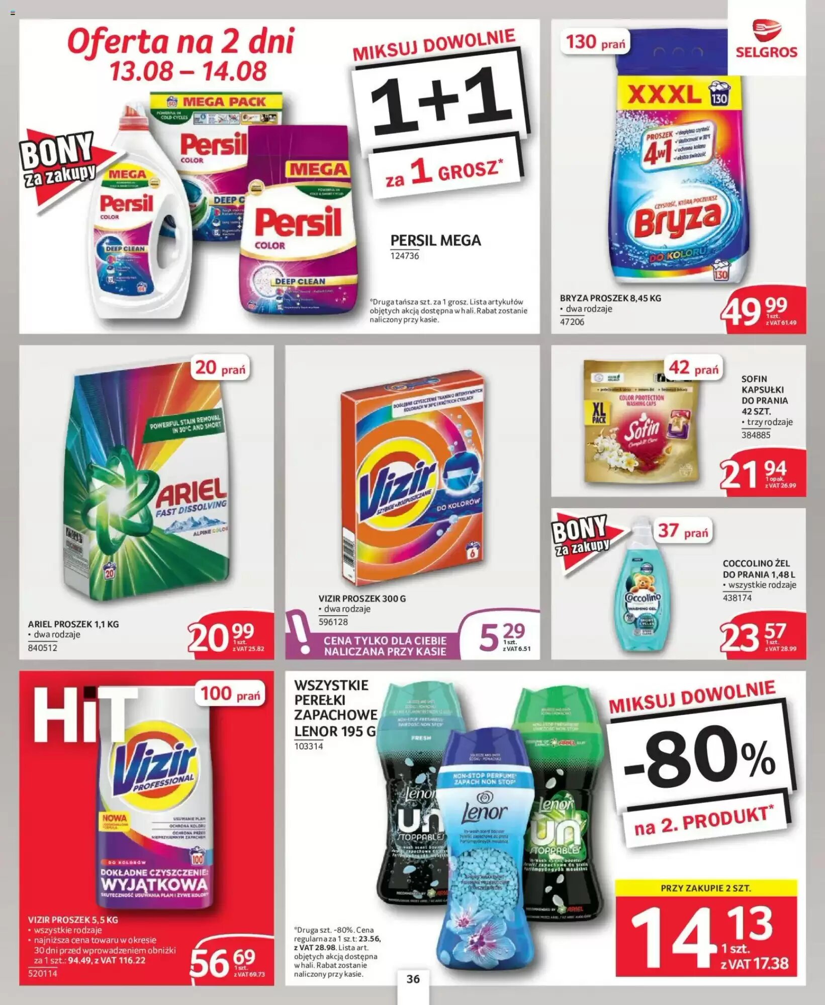 Gazetka promocyjna Selgros  ważna od 13.08.2026 - Strona 29.