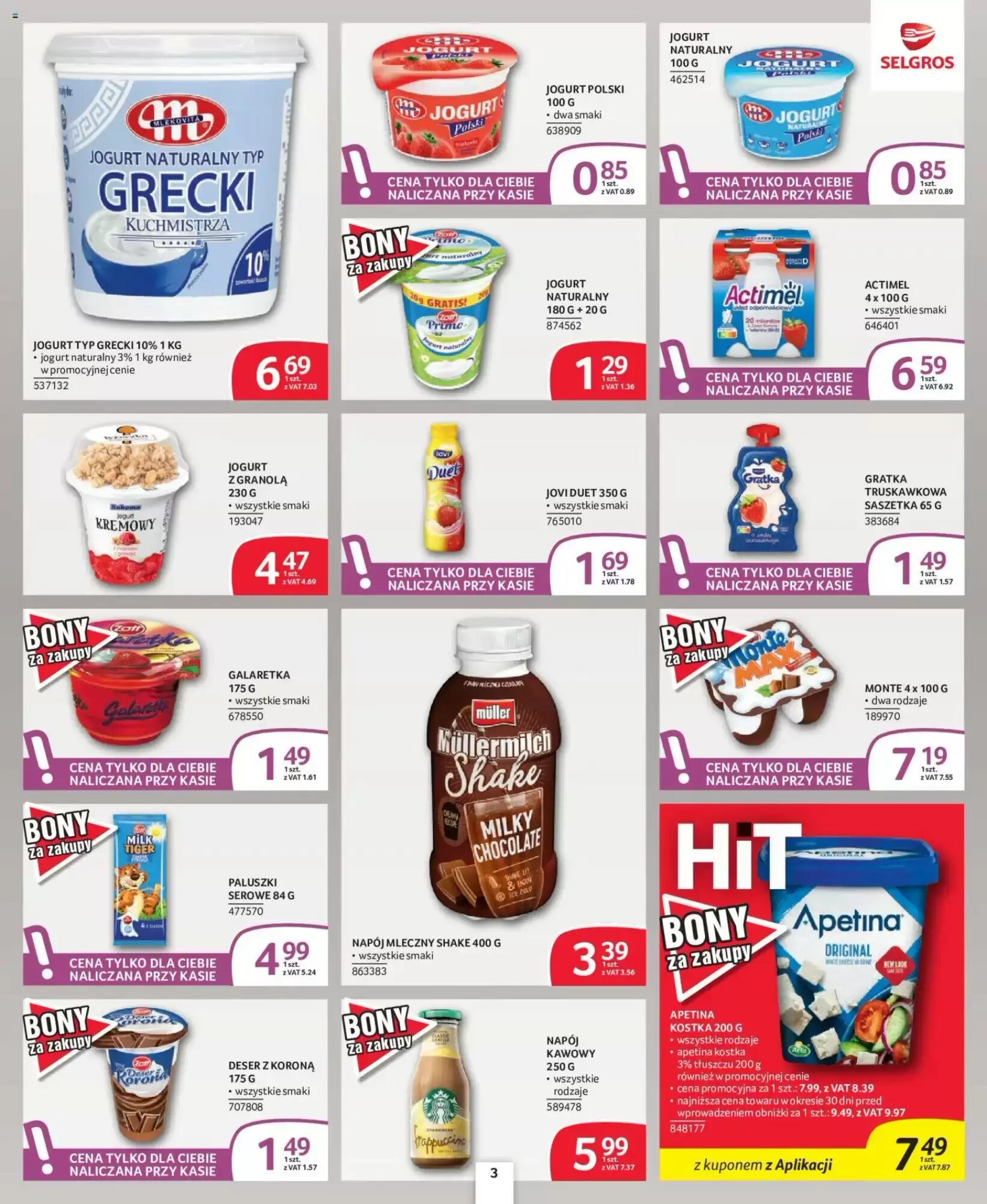 Gazetka promocyjna Selgros  ważna od 13.08.2026 - Strona 3.