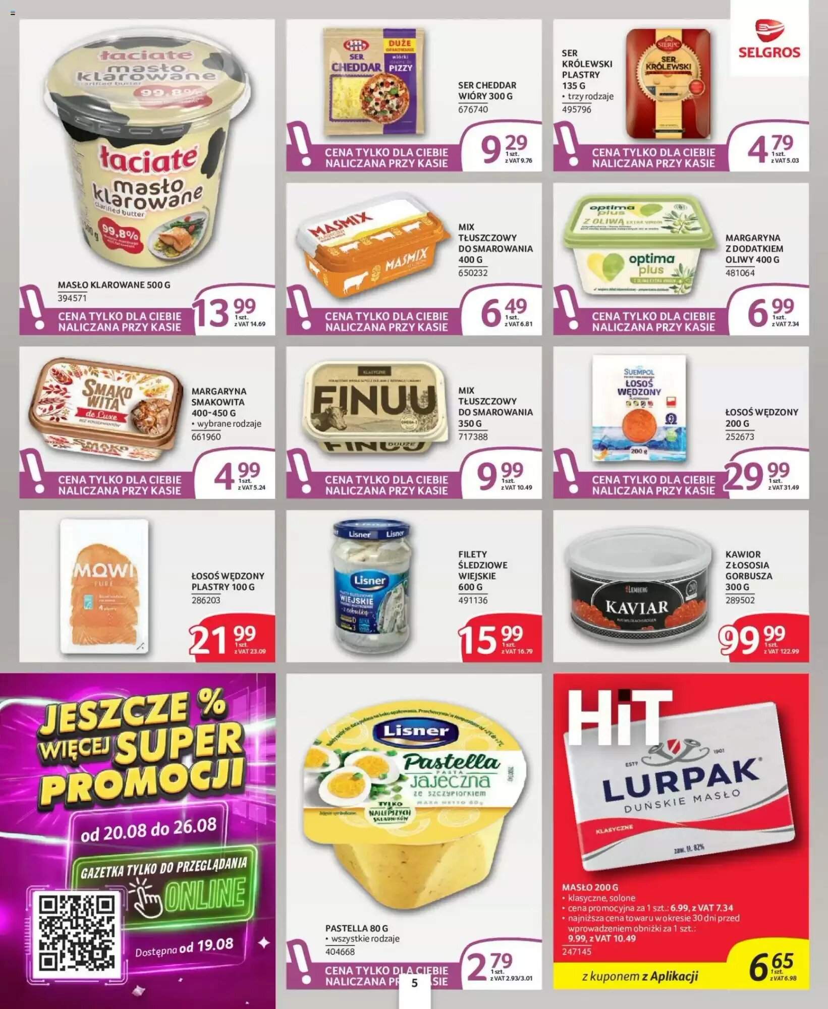 Gazetka promocyjna Selgros  ważna od 13.08.2026 - Strona 5.