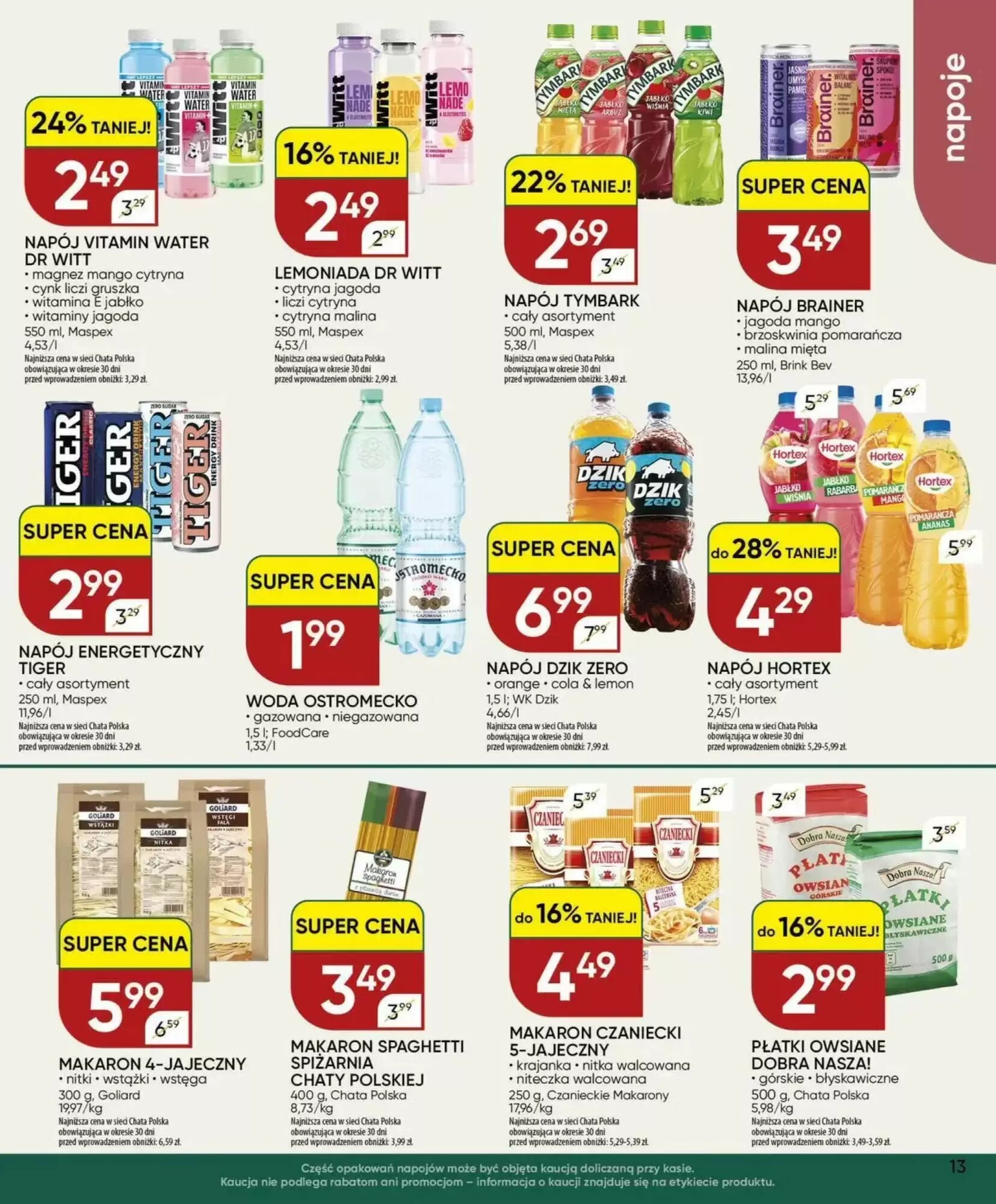 Gazetka promocyjna Chata Polska  ważna od 13.08.2026 - Strona 12.