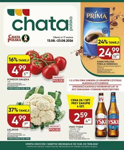 Gazetka promocyjna Chata Polska  ważna od 13.08.2026