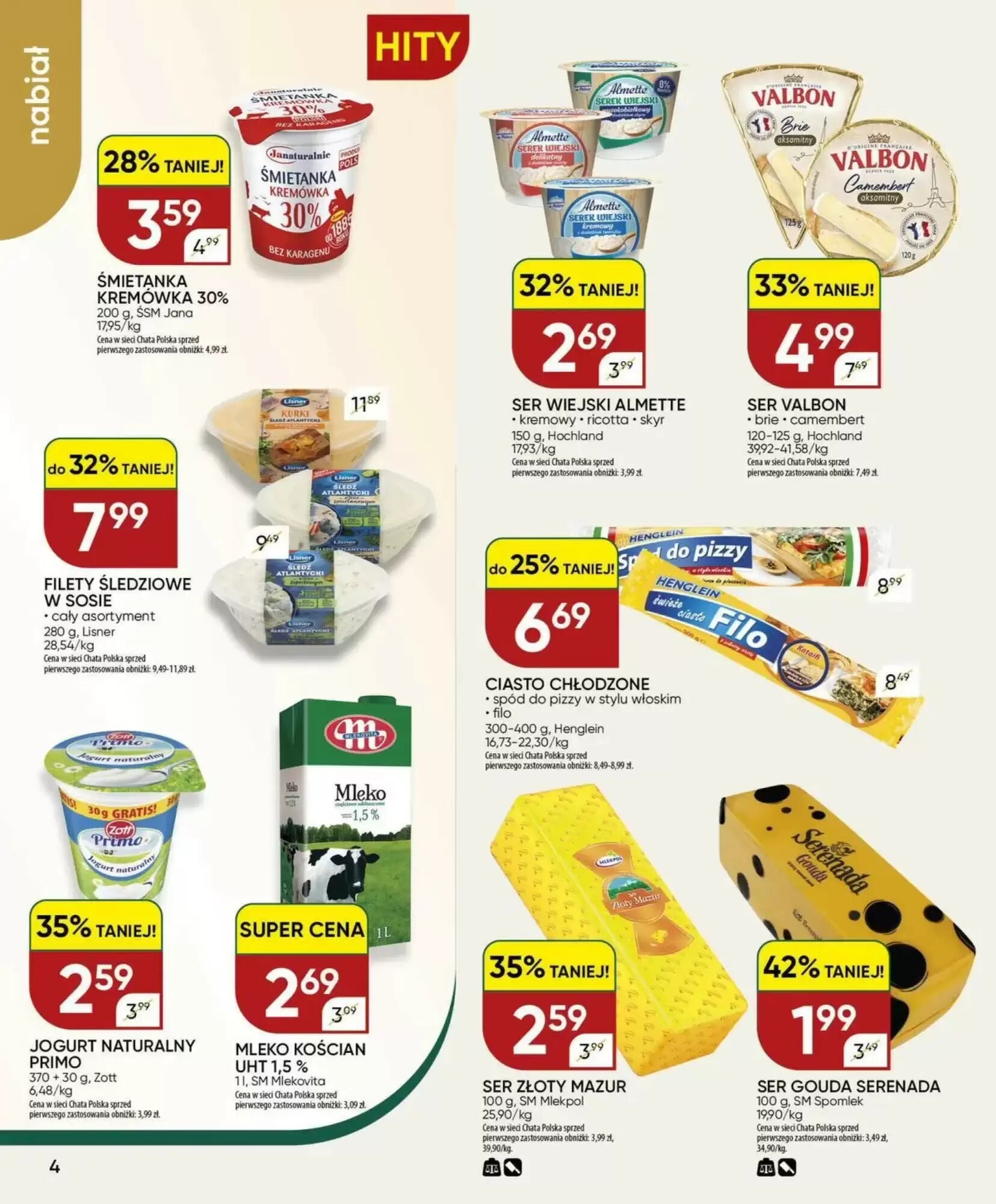 Gazetka promocyjna Chata Polska  ważna od 13.08.2026 - Strona 4.