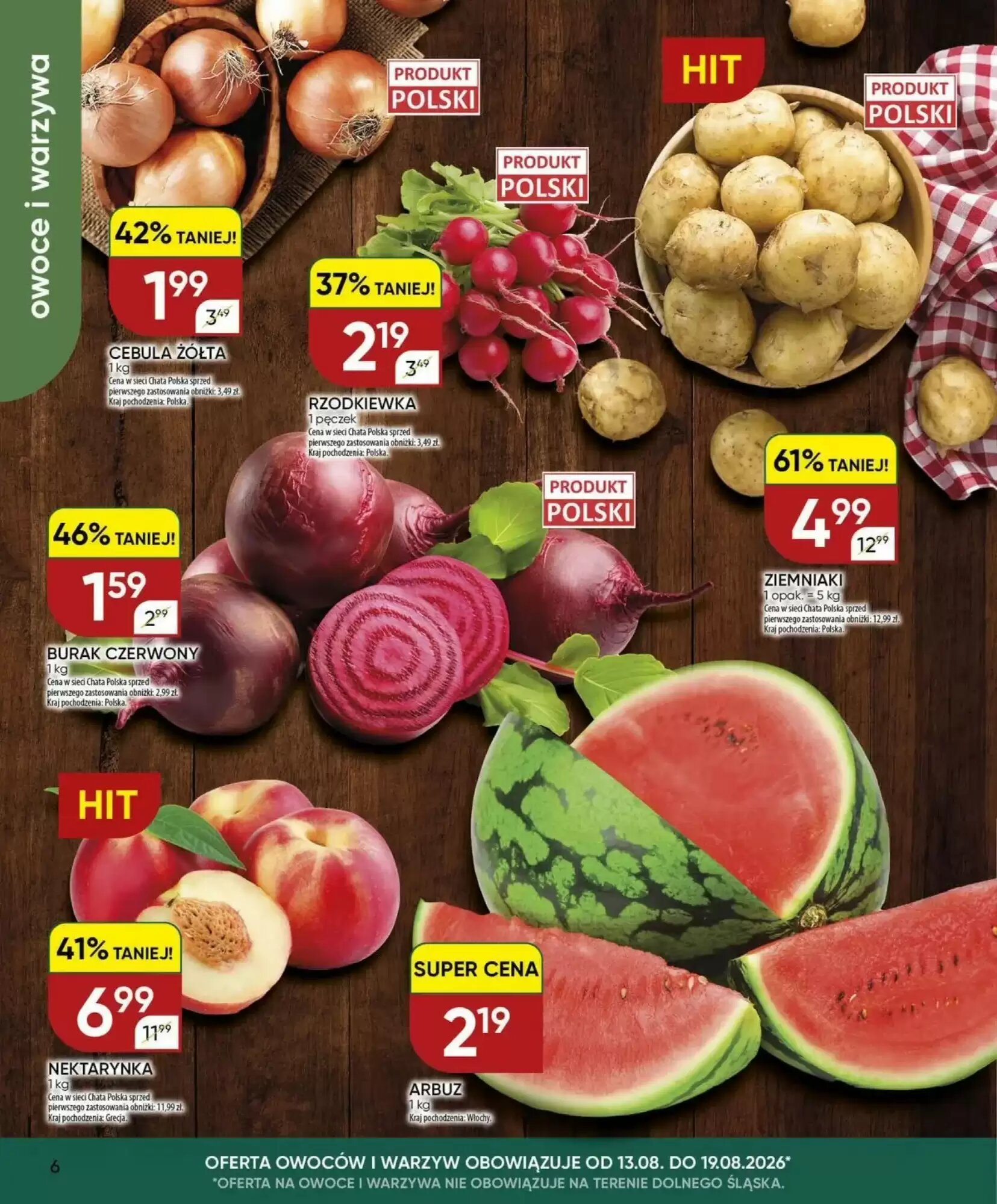 Gazetka promocyjna Chata Polska  ważna od 13.08.2026 - Strona 6.