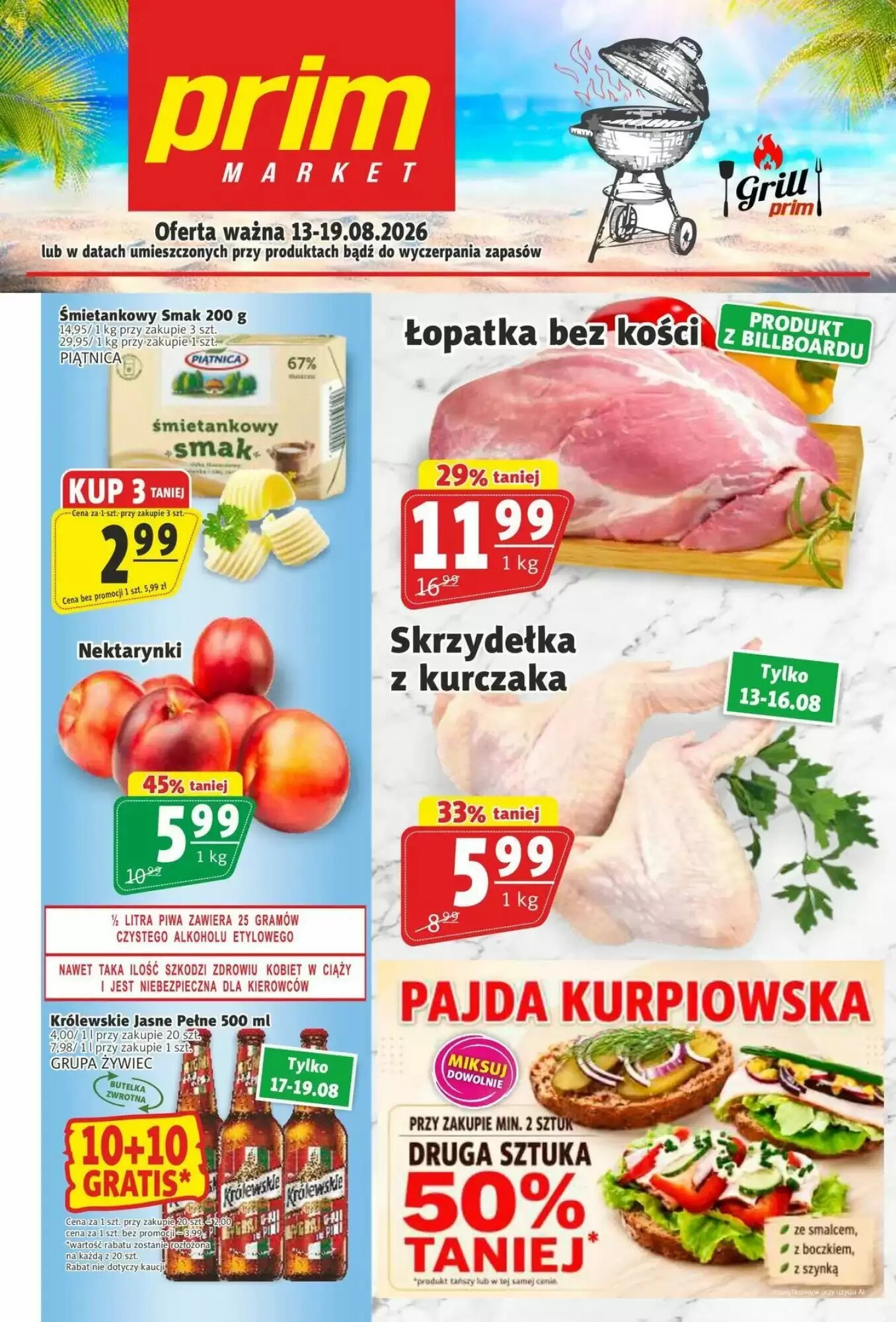 Gazetka promocyjna Prim Market  ważna od 13.08.2026 - Strona 1.