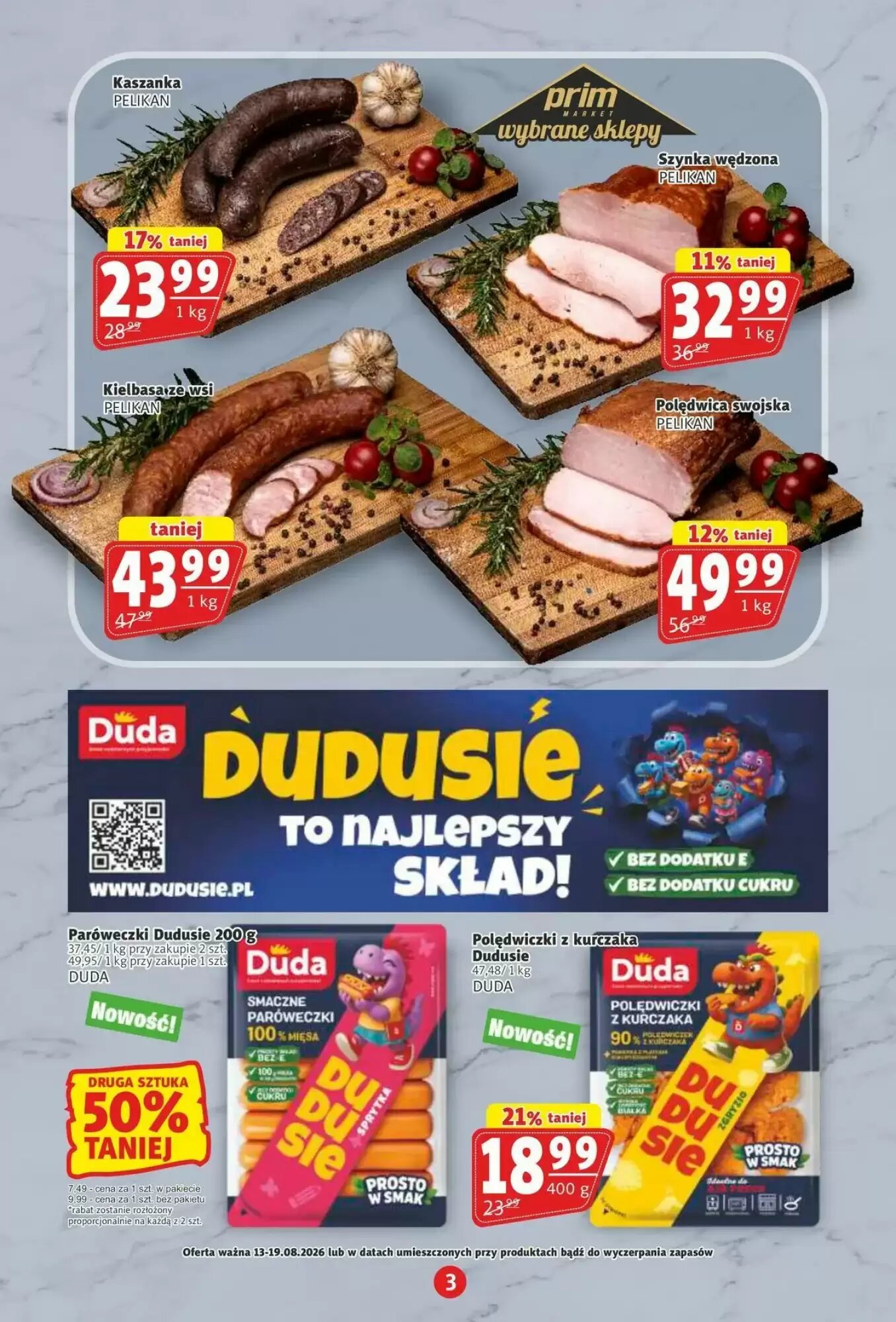 Gazetka promocyjna Prim Market  ważna od 13.08.2026 - Strona 3.