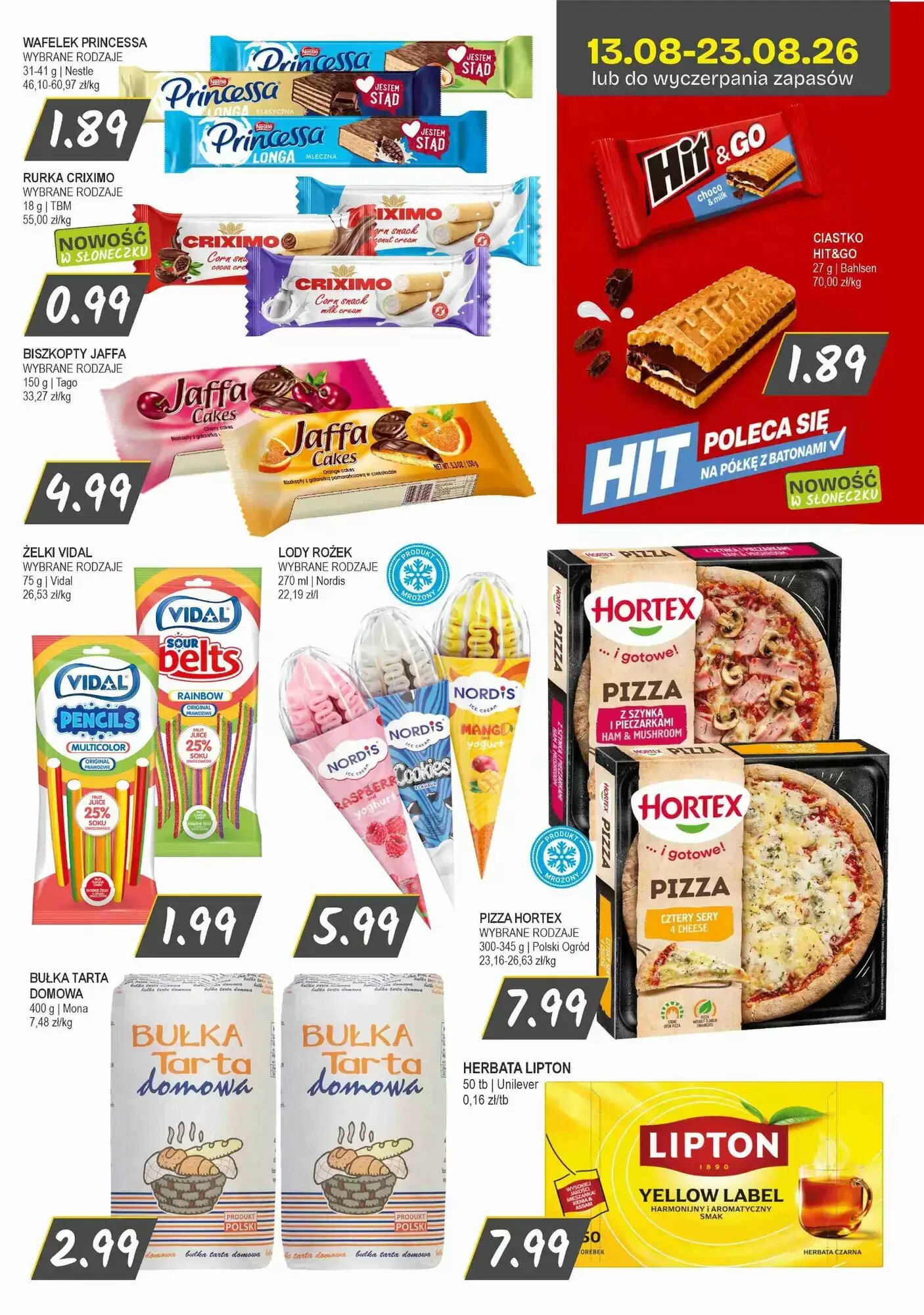 Gazetka promocyjna Słoneczko  ważna od 13.08.2026 - Strona 3.