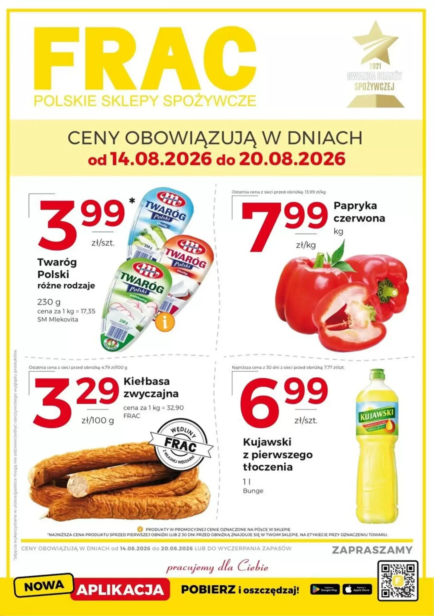 Gazetka promocyjna Frac ważna od 14.08.2026 - Strona 1.