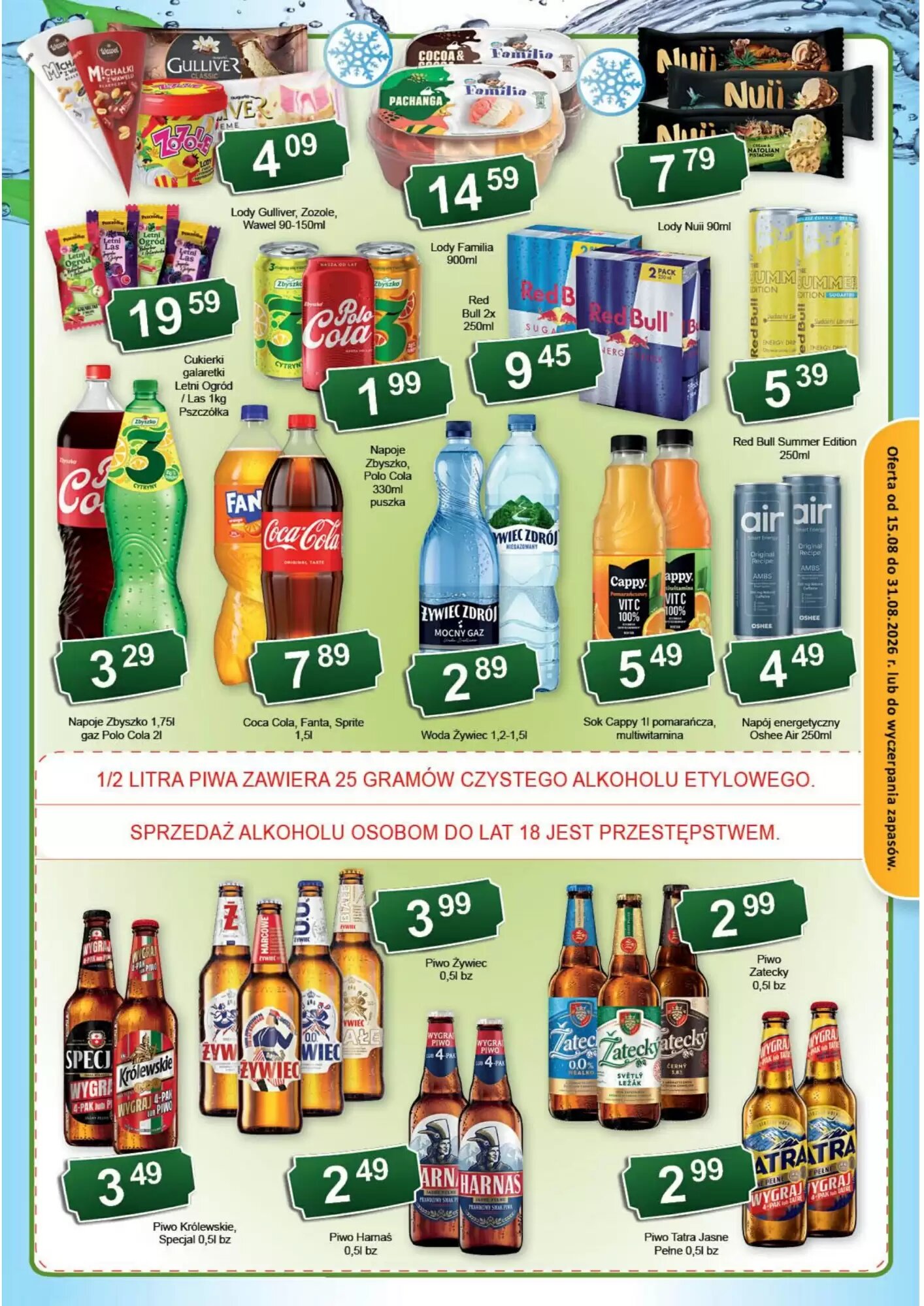 Gazetka promocyjna Eden  ważna od 15.08.2026 - Strona 3.