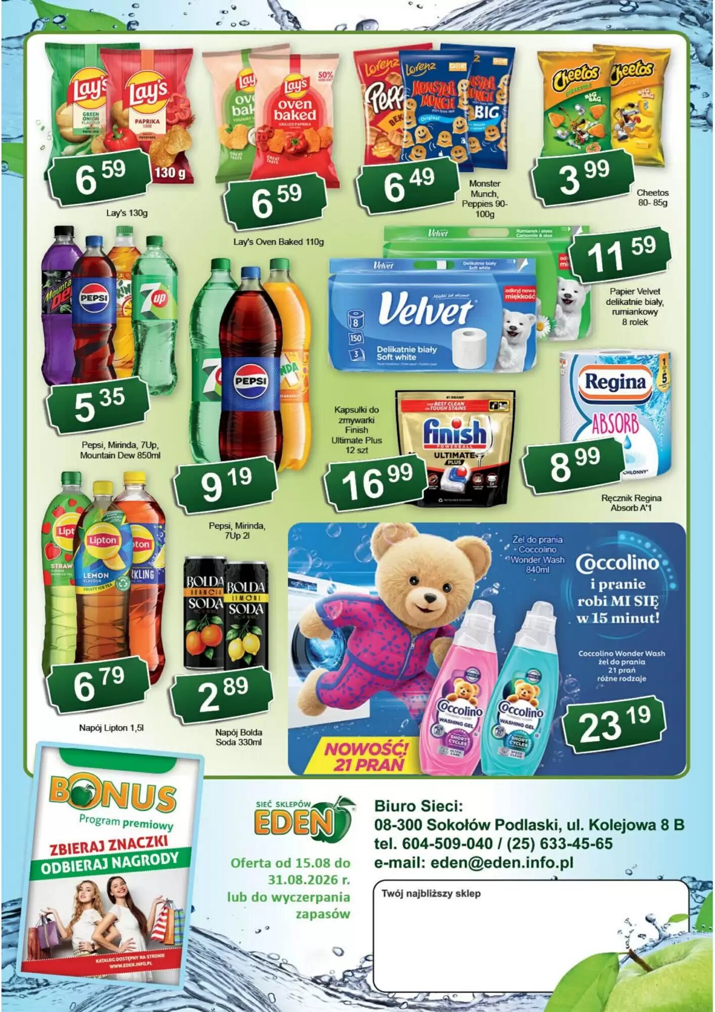 Gazetka promocyjna Eden  ważna od 15.08.2026 - Strona 4.