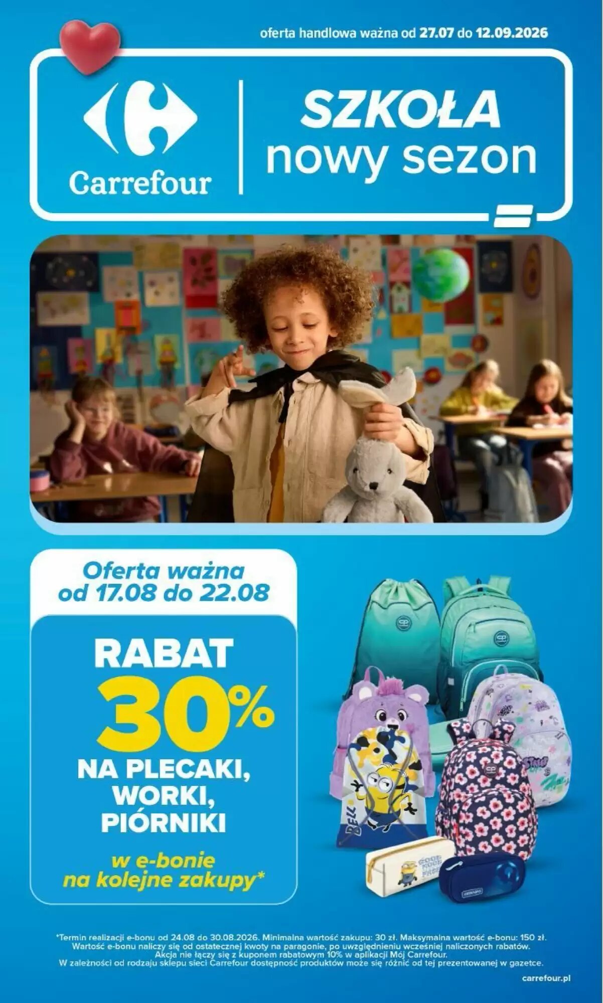 Gazetka promocyjna Carrefour  ważna od 15.08.2026 - Strona 1.