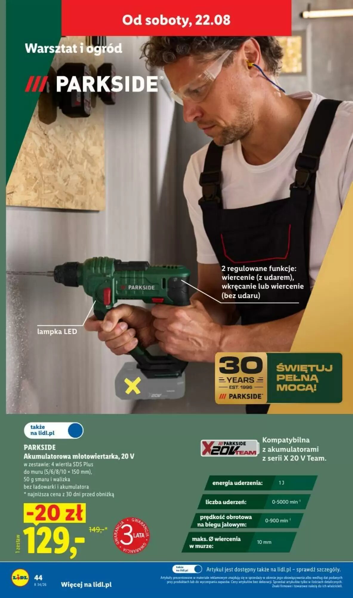 Gazetka promocyjna Lidl  ważna od 17.08.2026 - Strona 56.