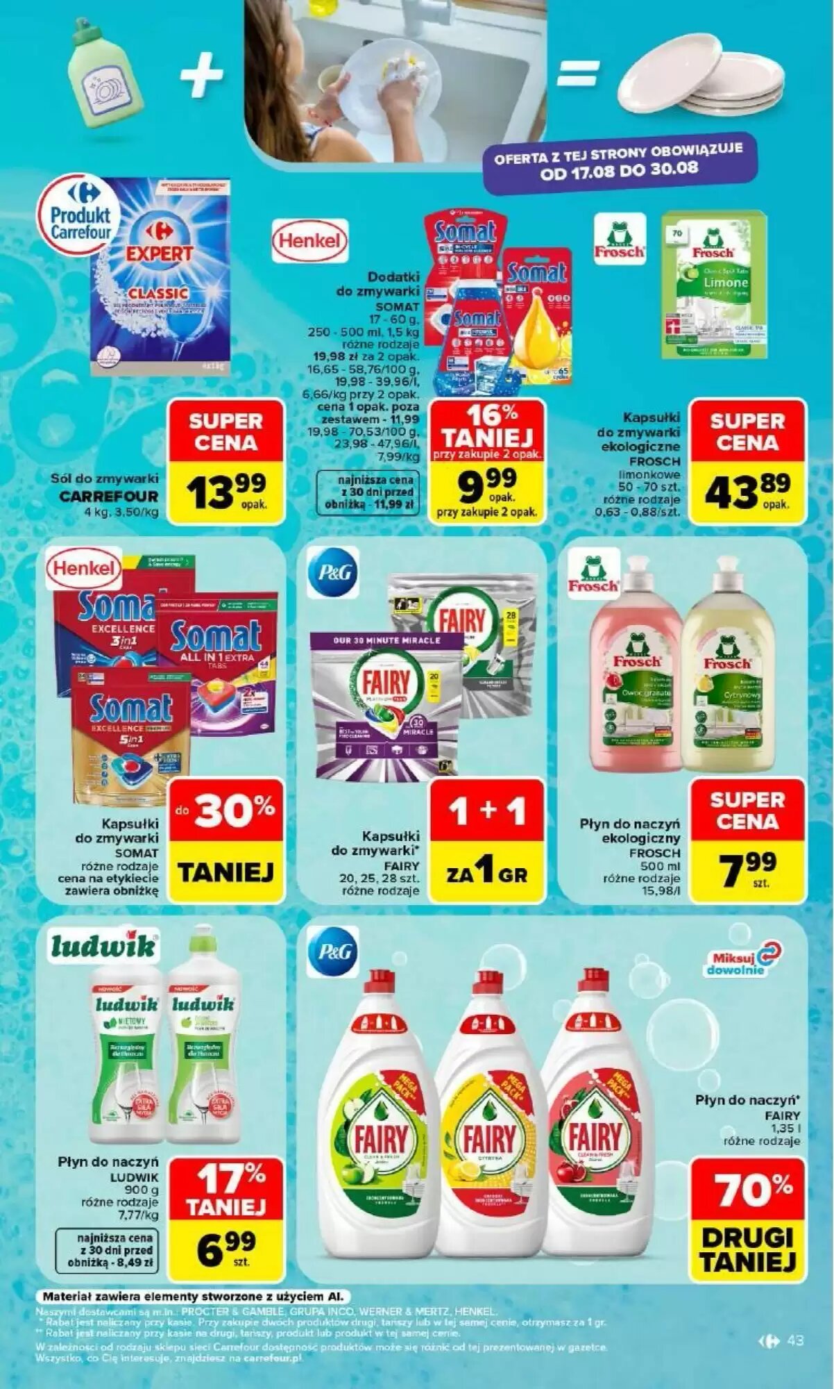 Gazetka promocyjna Carrefour Market  ważna od 17.08.2026 - Strona 45.