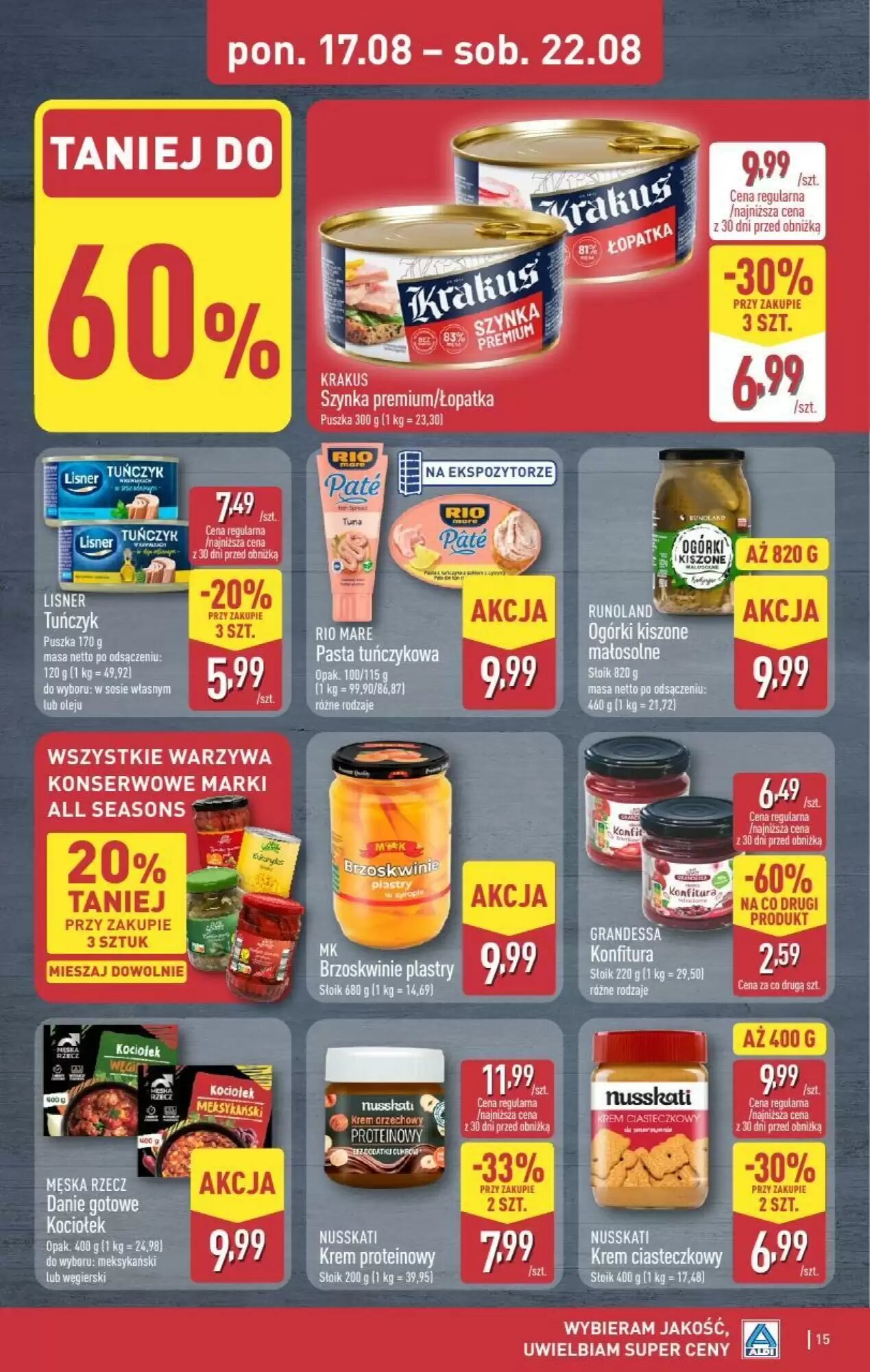 Gazetka promocyjna ALDI  ważna od 17.08.2026 - Strona 15.