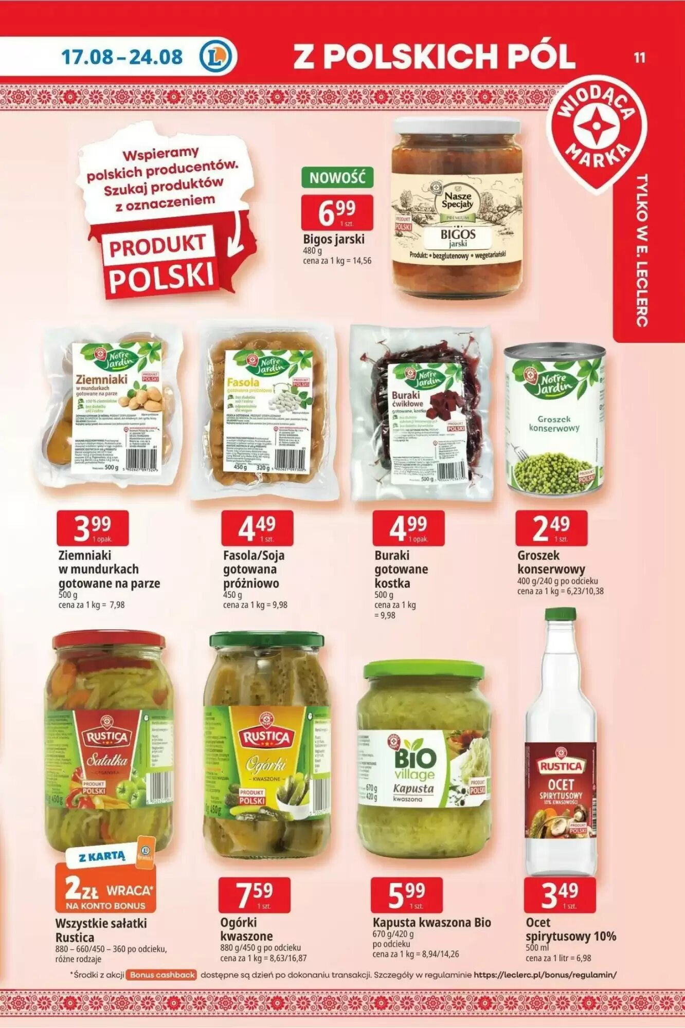 Gazetka promocyjna E.Leclerc  ważna od 17.08.2026 - Strona 11.