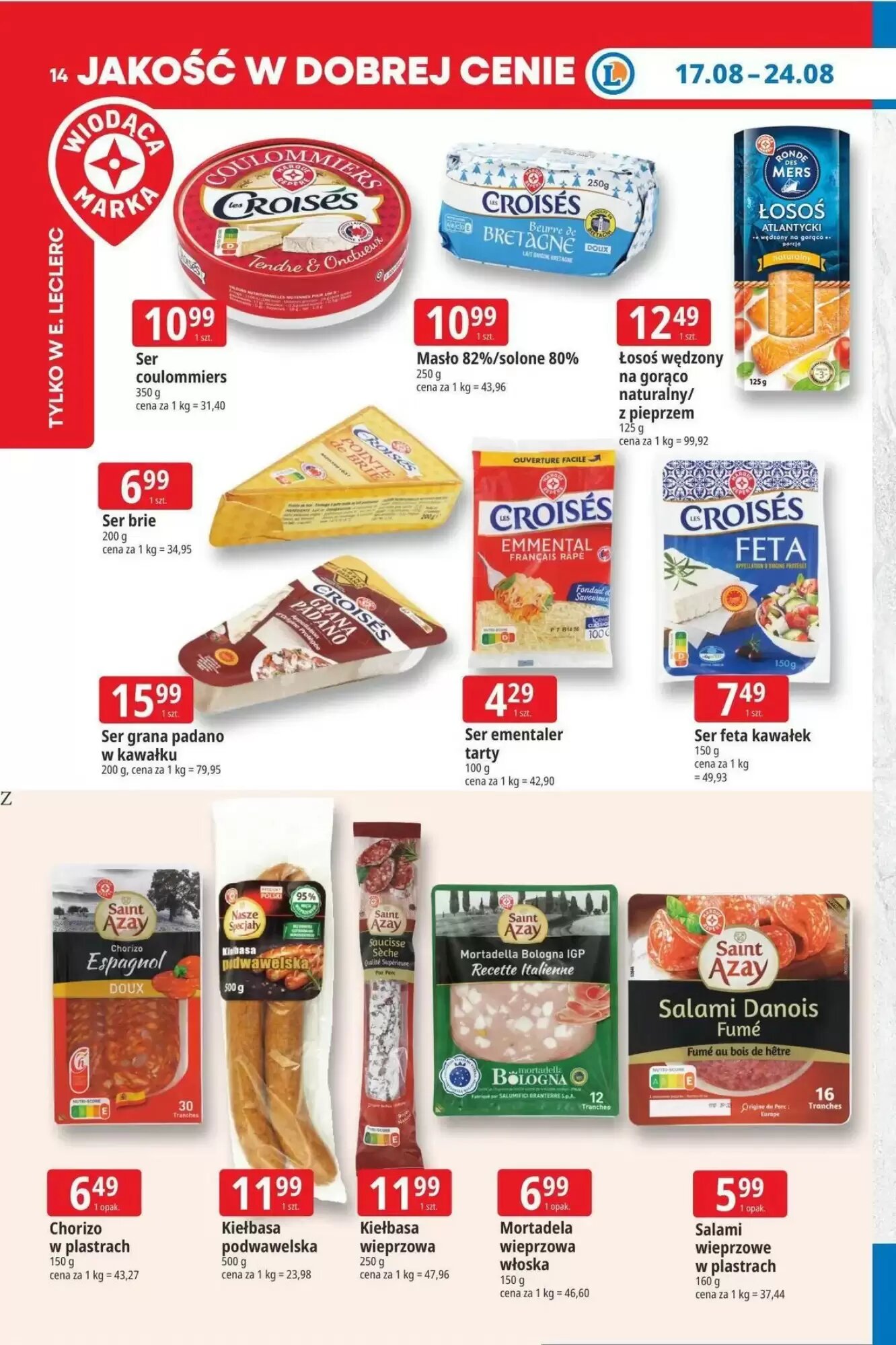 Gazetka promocyjna E.Leclerc  ważna od 17.08.2026 - Strona 14.