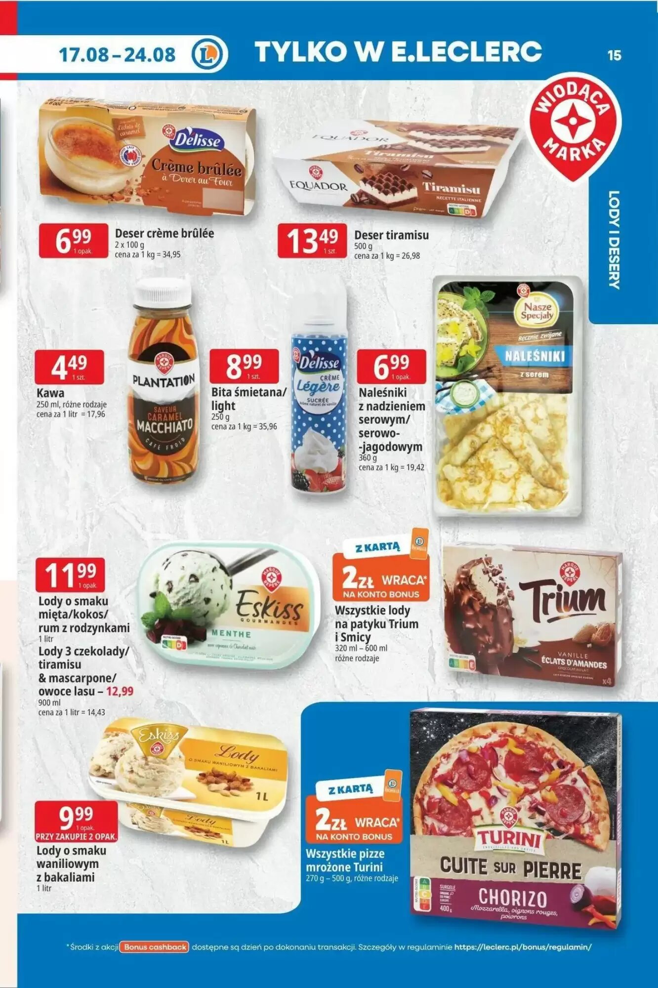 Gazetka promocyjna E.Leclerc  ważna od 17.08.2026 - Strona 15.