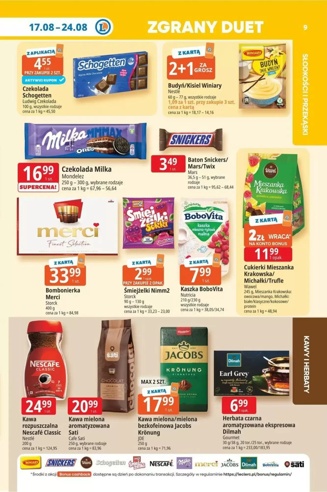 Gazetka promocyjna E.Leclerc  ważna od 17.08.2026 - Strona 9.
