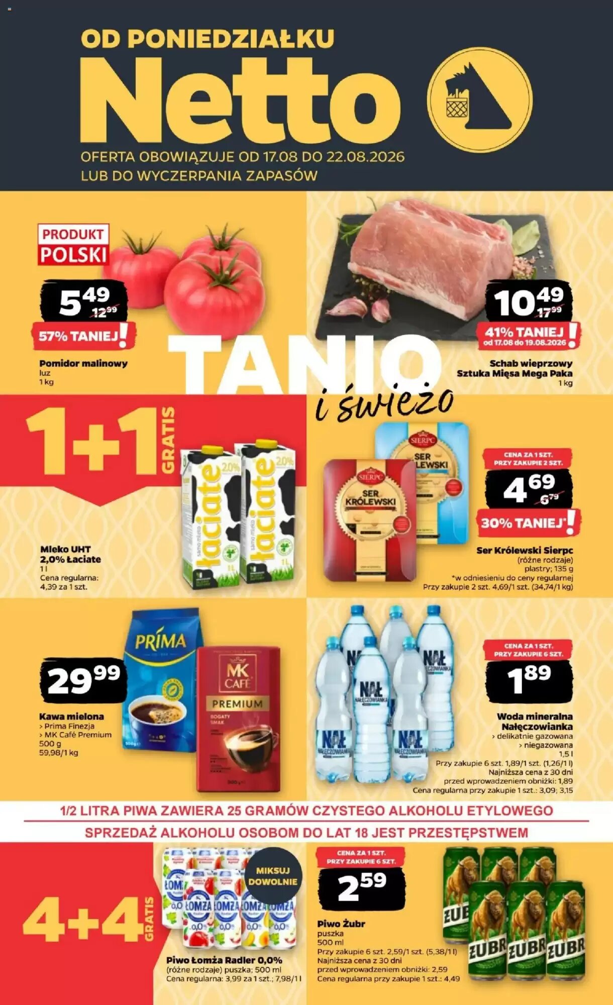 Gazetka promocyjna Netto  ważna od 17.08.2026 - Strona 1.