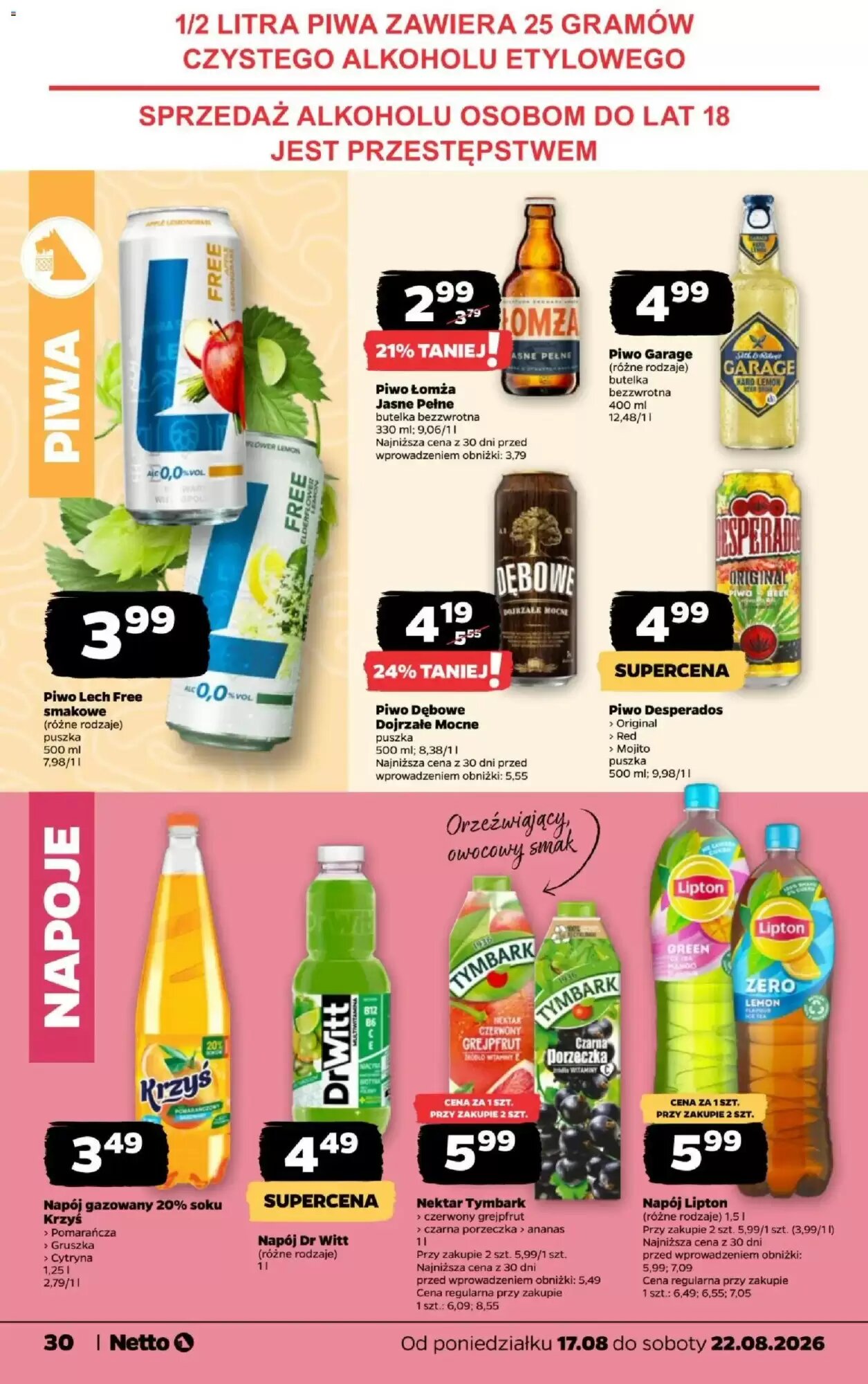 Gazetka promocyjna Netto  ważna od 17.08.2026 - Strona 30.