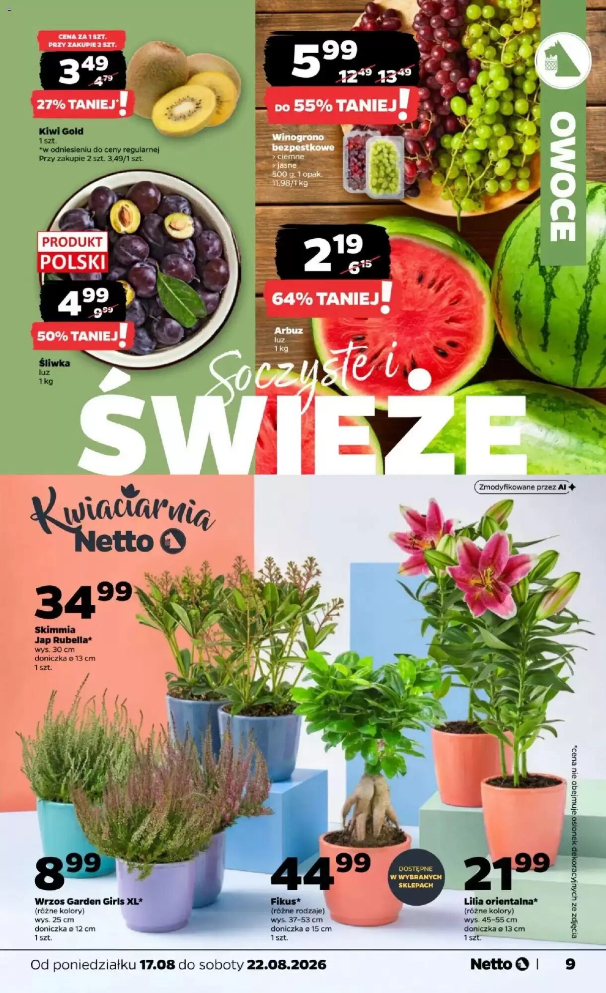 Gazetka promocyjna Netto  ważna od 17.08.2026 - Strona 9.