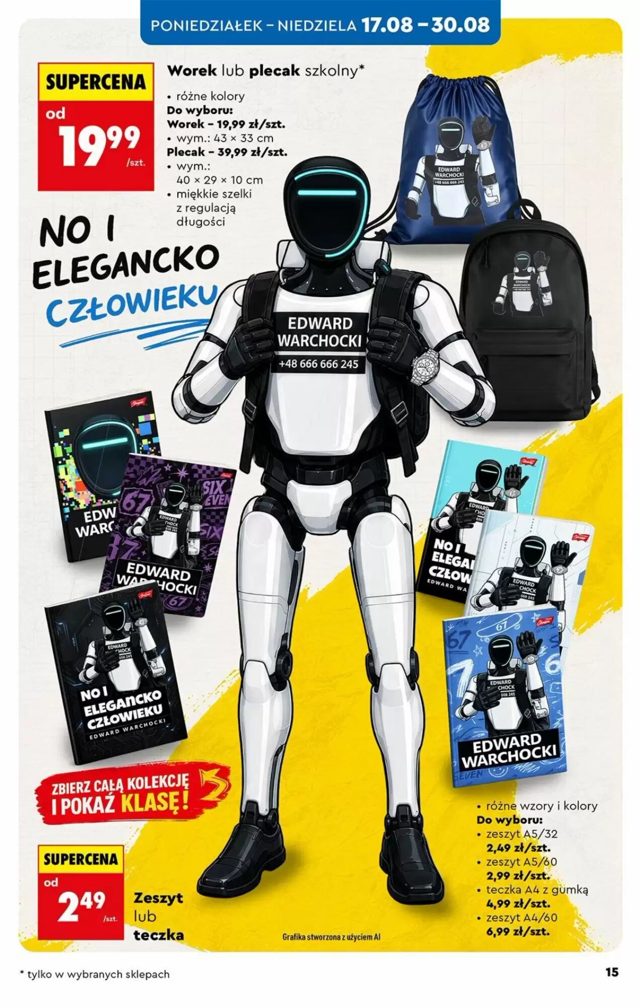 Gazetka promocyjna Biedronka  ważna od 17.08.2026 - Strona 15.
