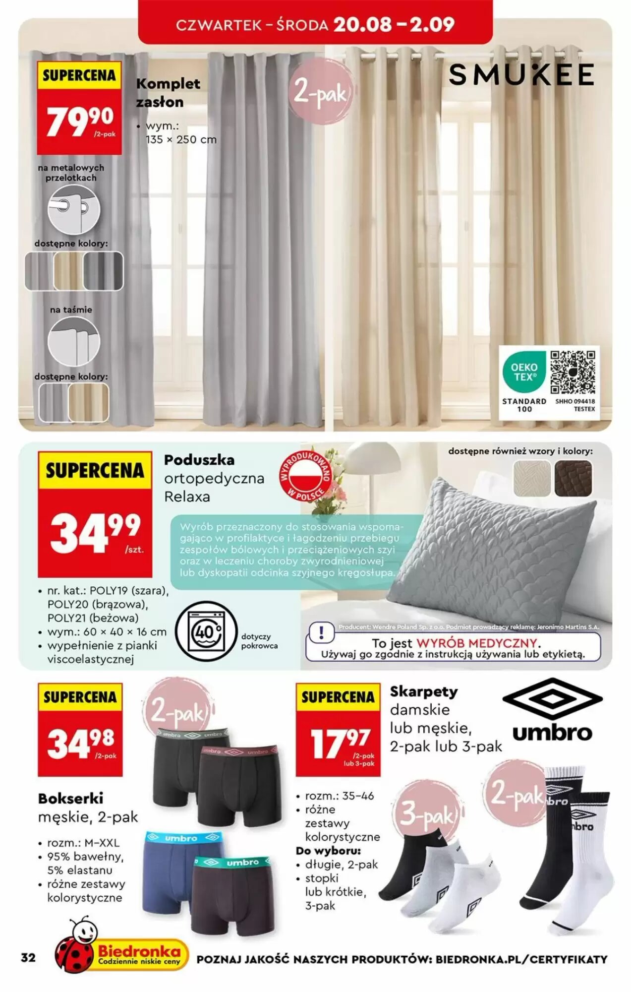 Gazetka promocyjna Biedronka  ważna od 17.08.2026 - Strona 32.