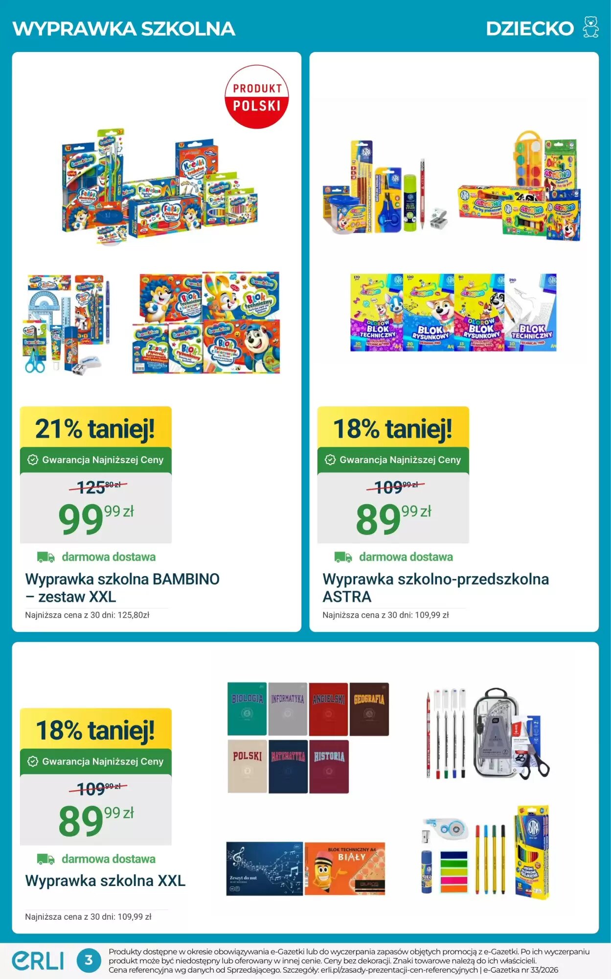 Gazetka promocyjna ERLI  ważna od 17.08.2026 - Strona 3.