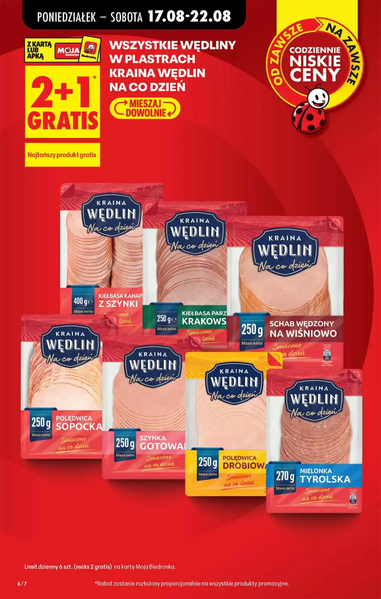Gazetka promocyjna Biedronka  ważna od 17.08.2026 - Strona 6.